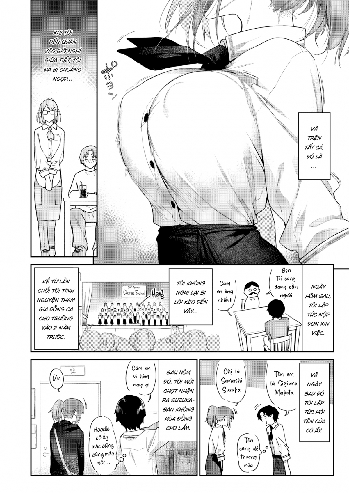 Đọc truyện hentai Ghé qua - Chap 1
