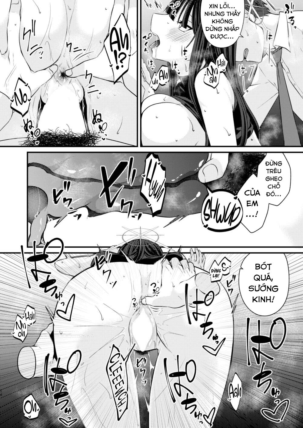 Đọc truyện hentai Công việc thứ hai của Saori. (Blue Archive) - Oneshot