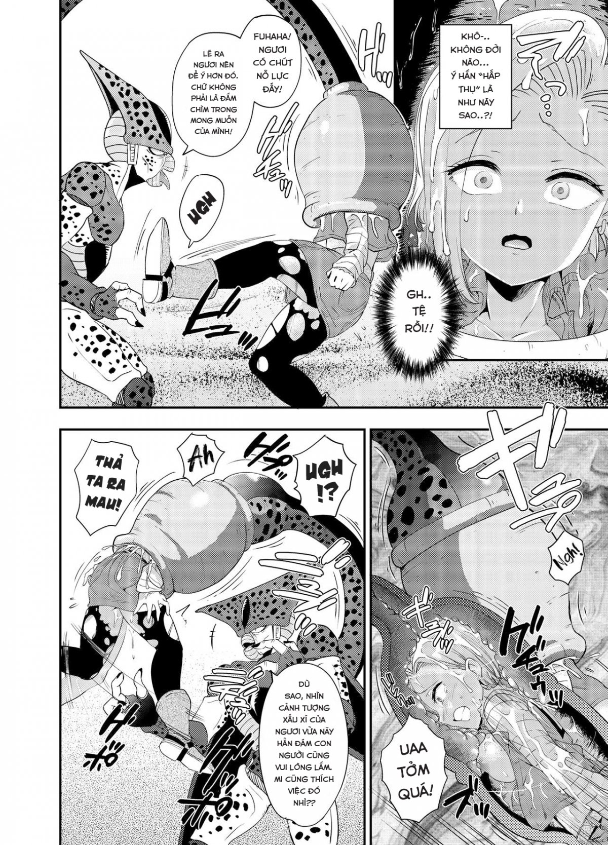 Đọc truyện hentai Cell no Esa ~Mirai Hen~  Cell's Feed Future Arc (Dragon Ball Z) - Oneshot