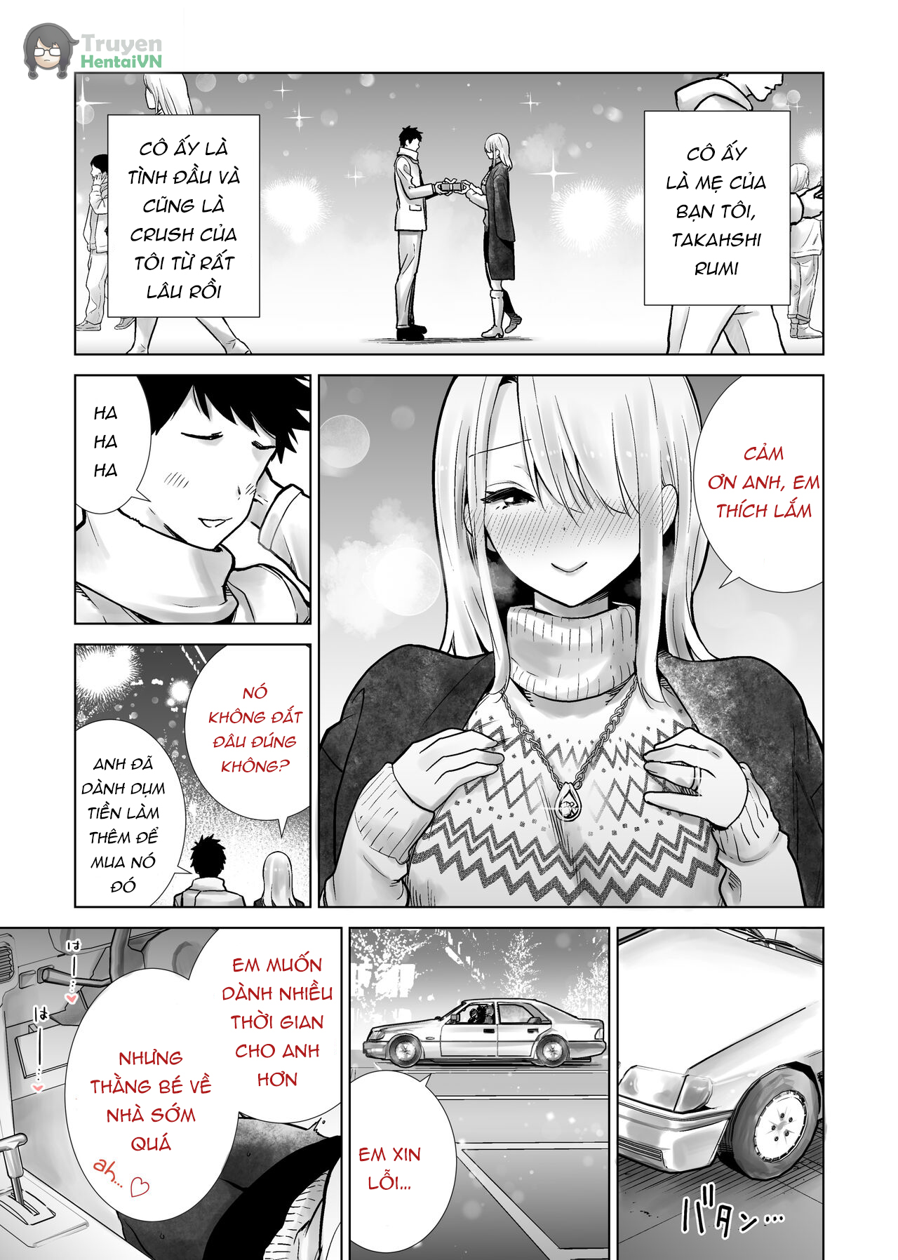 Đọc truyện hentai Tomodachi no Mama ga Boku no Dekachin de Ikimakutta Oshougatsu Otoshidama Soushuuhen - Chap 3