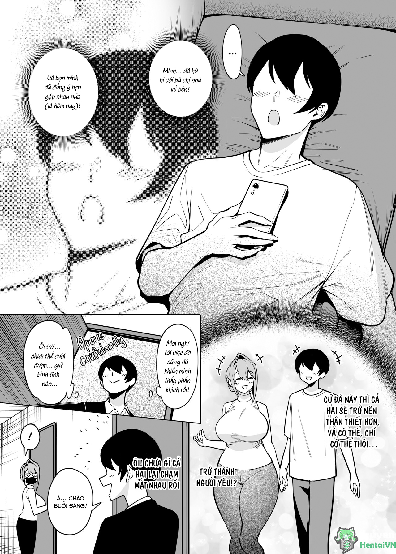Đọc truyện hentai Otonari-san wa Yami Soshiki ni Nikutai Kaizou sareta Moto Seigi Sentai Member deshita - Chap 2