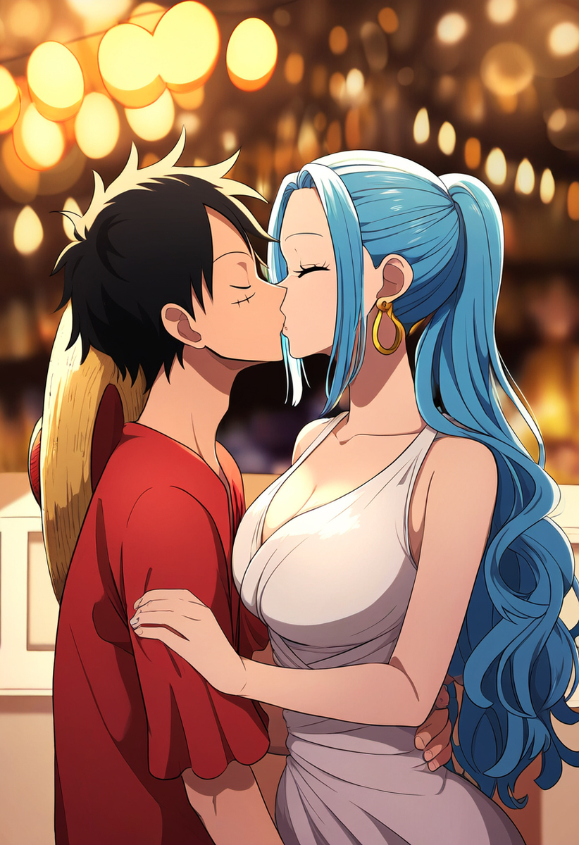 Đọc truyện hentai Tuyển tập Albums Art hentai - Chap 38 - Luffy vs Vivi