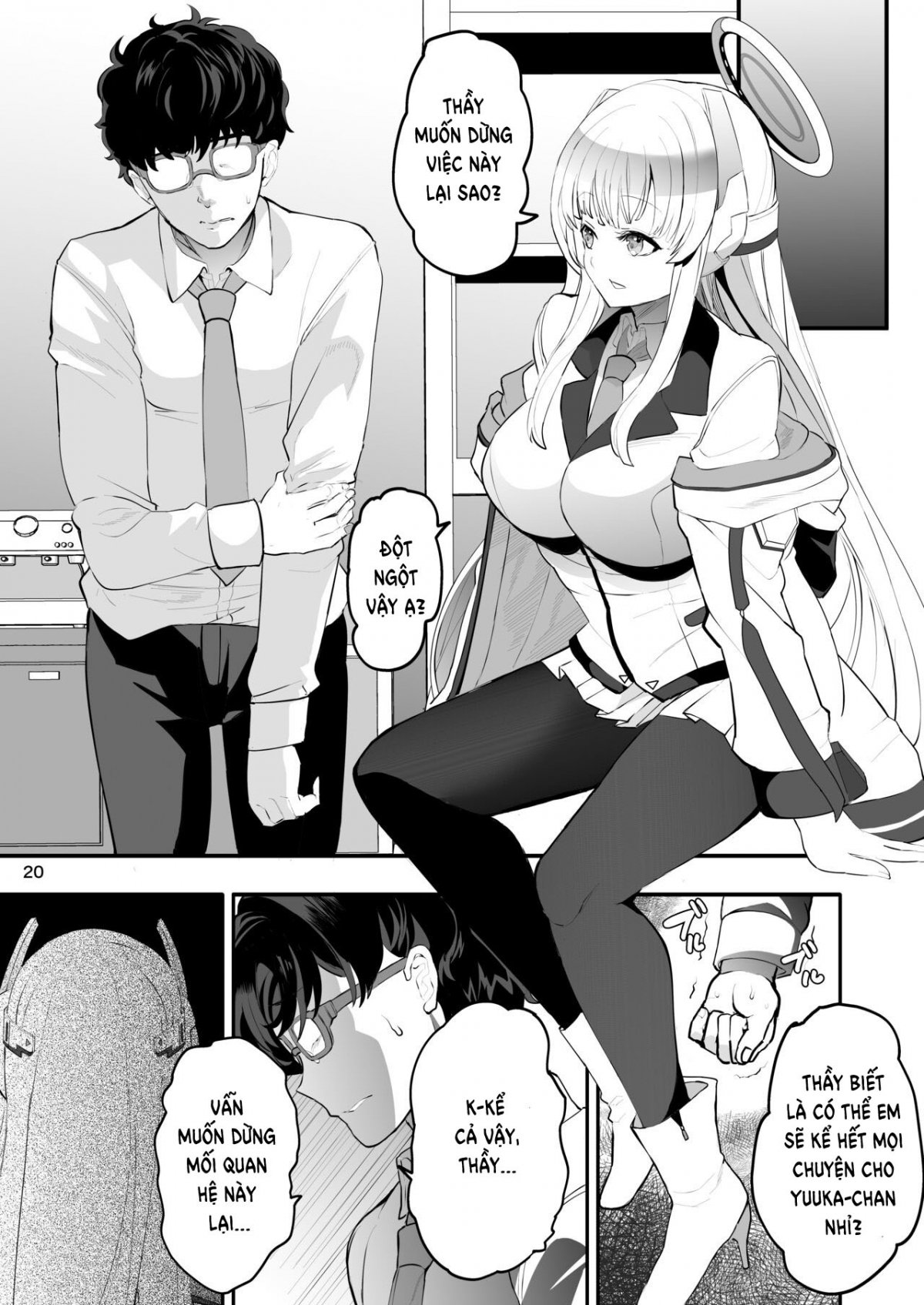 Đọc truyện hentai Seminar Shoki no Omote ni Dasenai Kousai Kiroku - Oneshot nứng