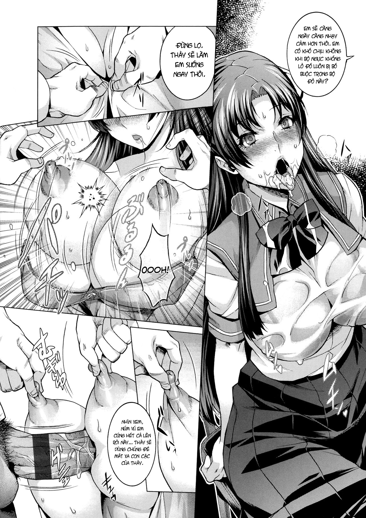 Đọc truyện hentai Thôi miên hội trưởng hội học sinh - Oneshot