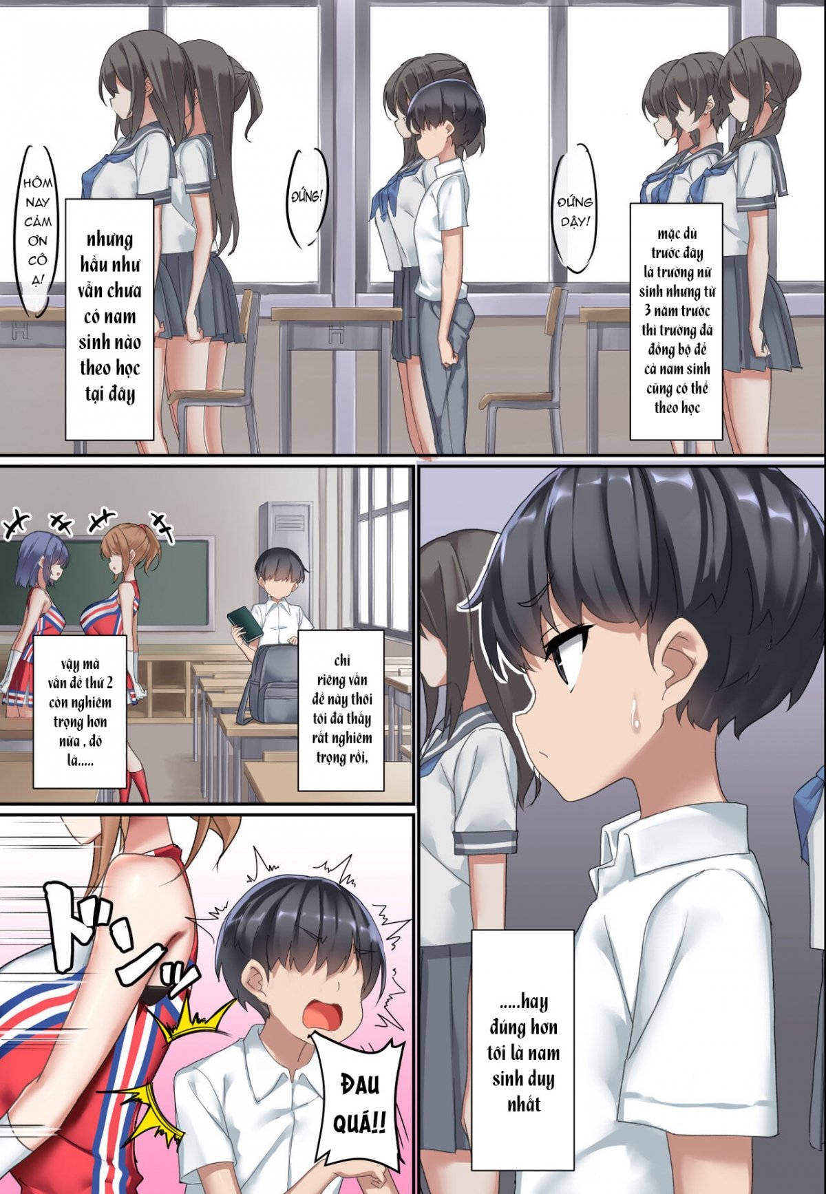 Đọc truyện hentai Kouhai Do-S Cheerleader ni Do-M Choukyou Sareta Otoko no Hanashi. - Chap 1