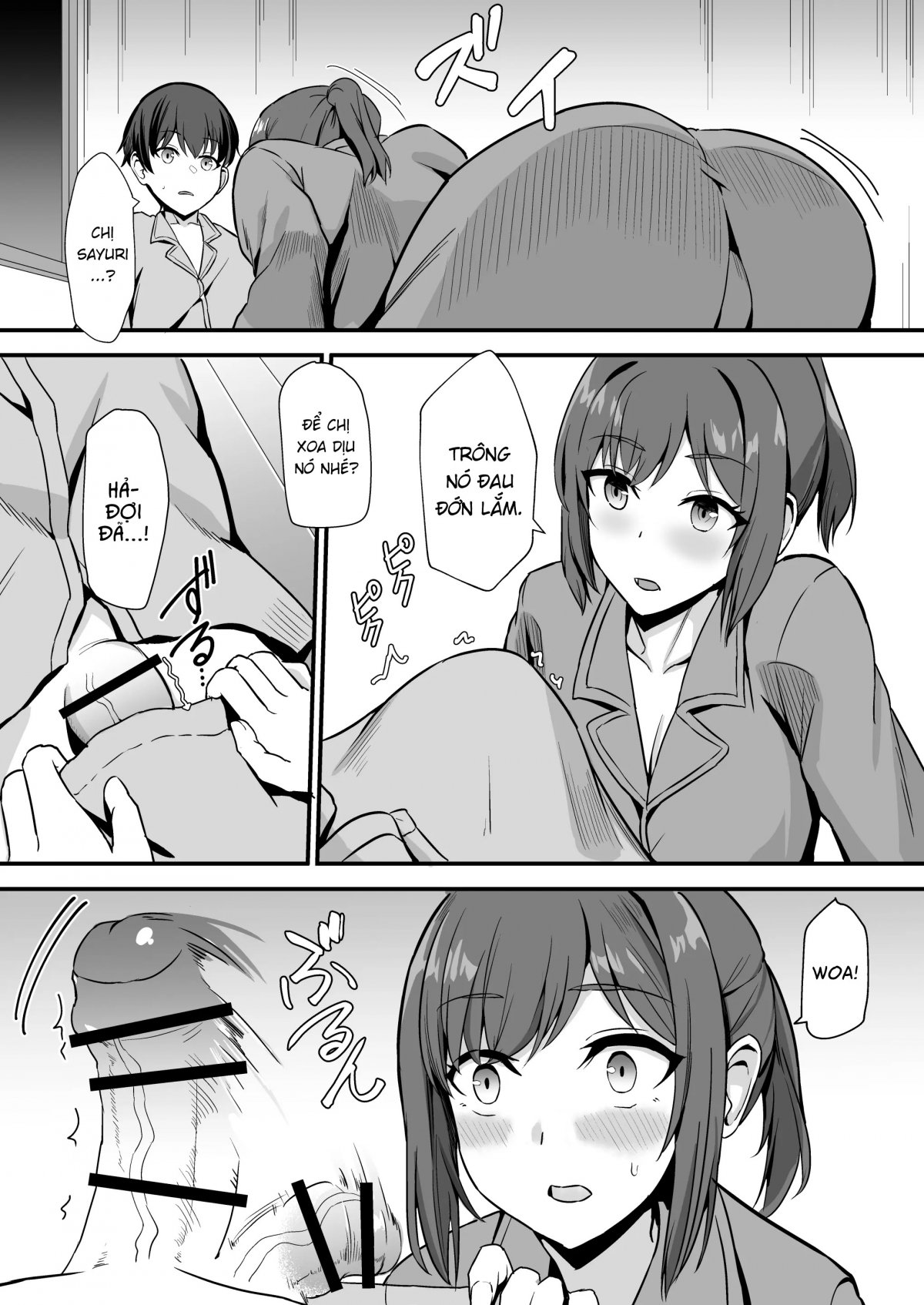 Đọc truyện hentai Bà chị họ quê mùa - Phần 1