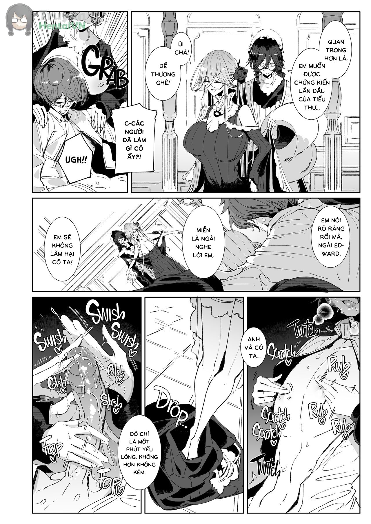 Đọc truyện hentai Gentleman’s Maid Sophie 9 - Oneshot