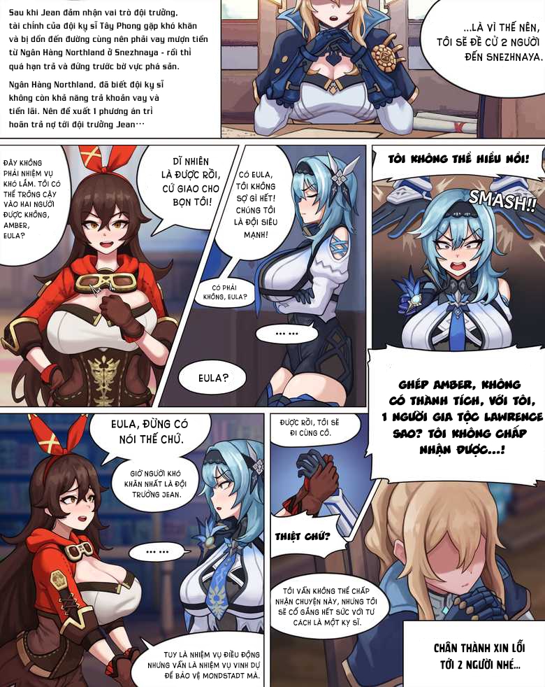 Đọc truyện hentai Sứ mệnh phục vụ tình dục của Hiệp sĩ Favonius - Chap 1