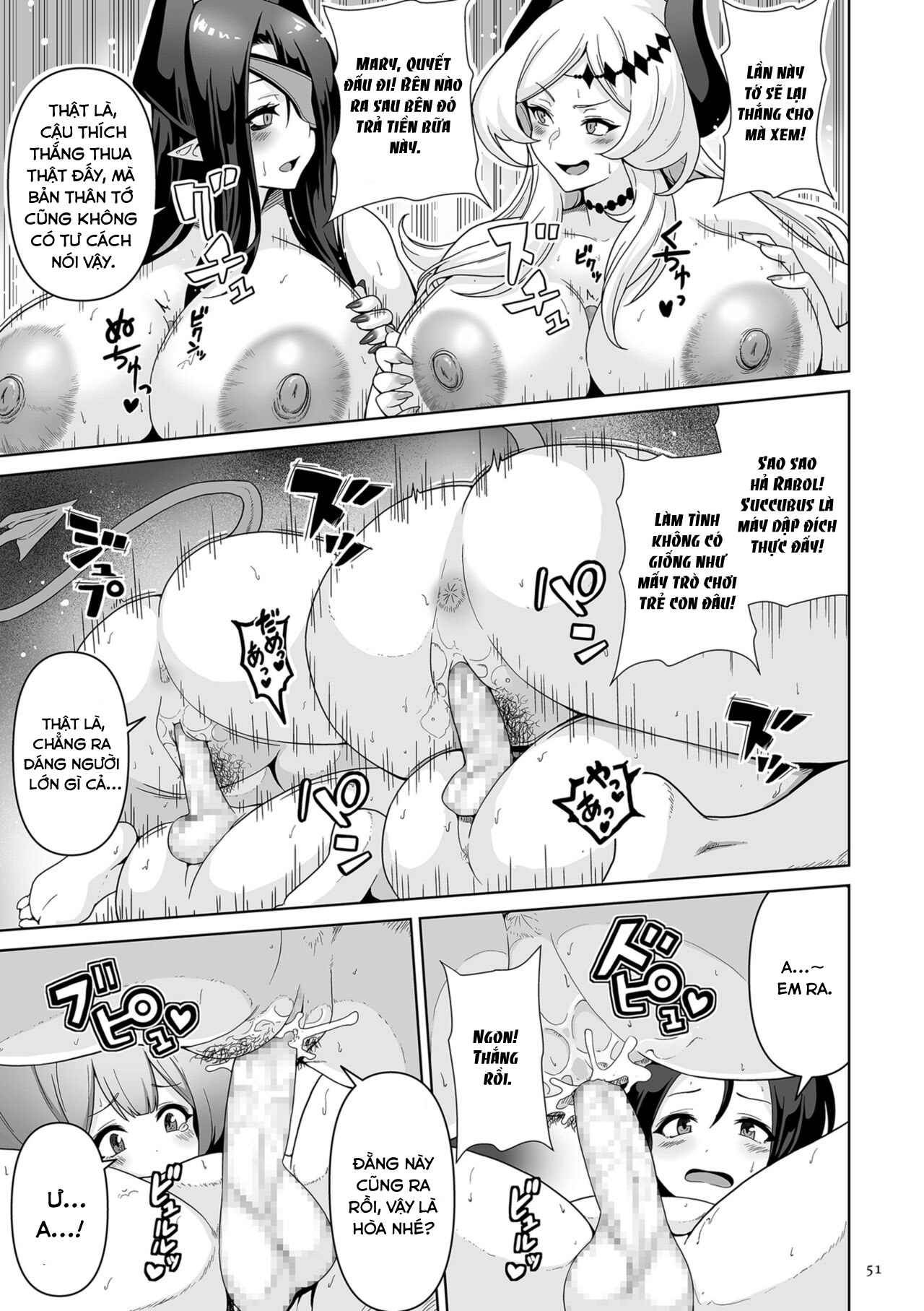 Đọc truyện hentai Vương quốc Succubus thèm bú - Chap 2