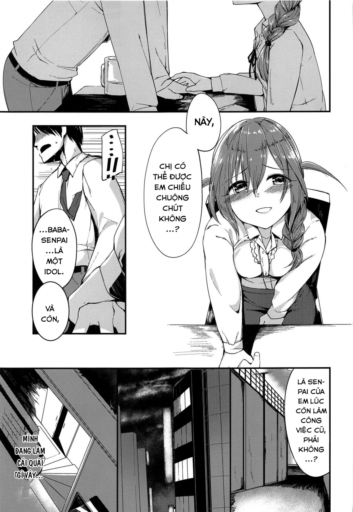 Đọc truyện hentai Amaete Mite mo Ii? (THE iDOLM@STER MILLION LIVE!) - Oneshot