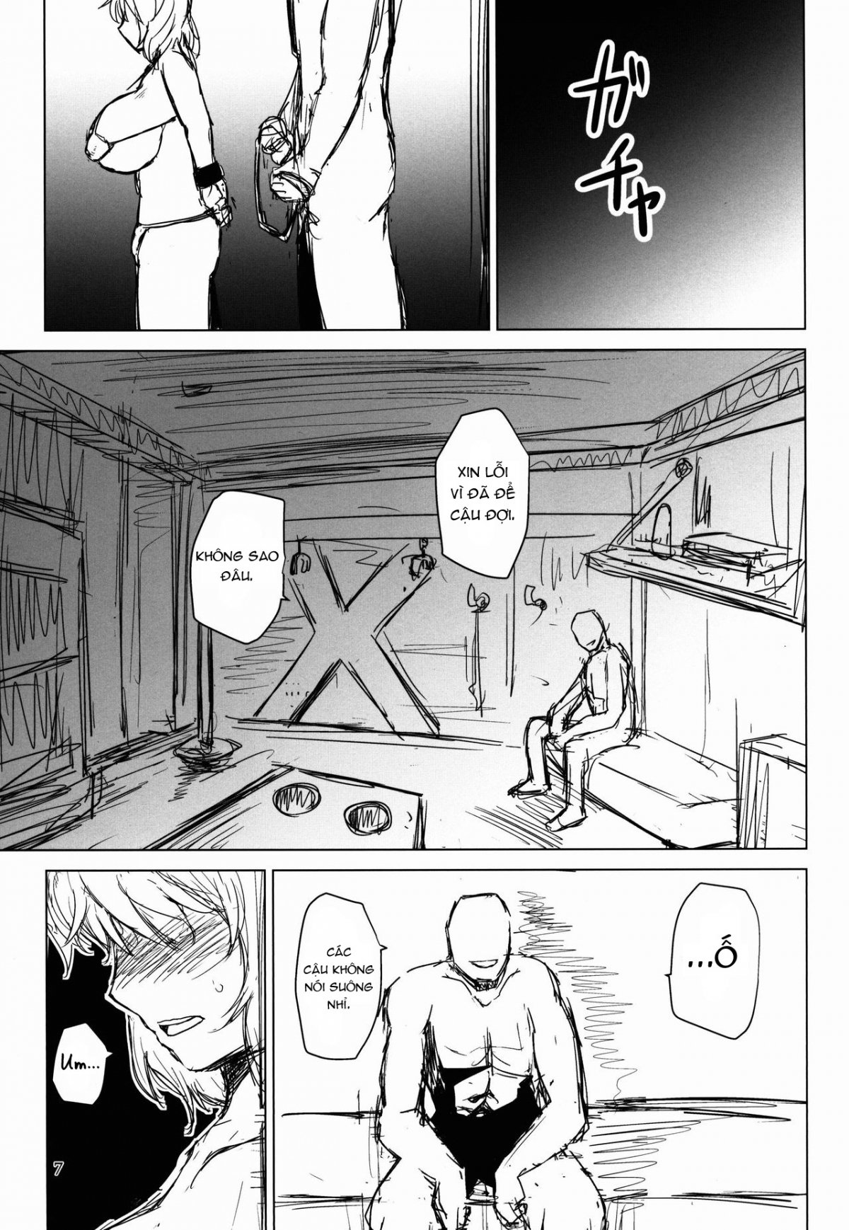 Đọc truyện hentai Innyuu Futanari Bourei Shoujo Zoku Oneshot