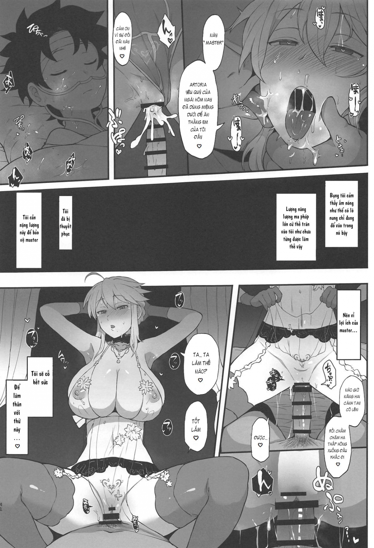Đọc truyện hentai FGO Yaminabe Goudou - Artoria pendragon