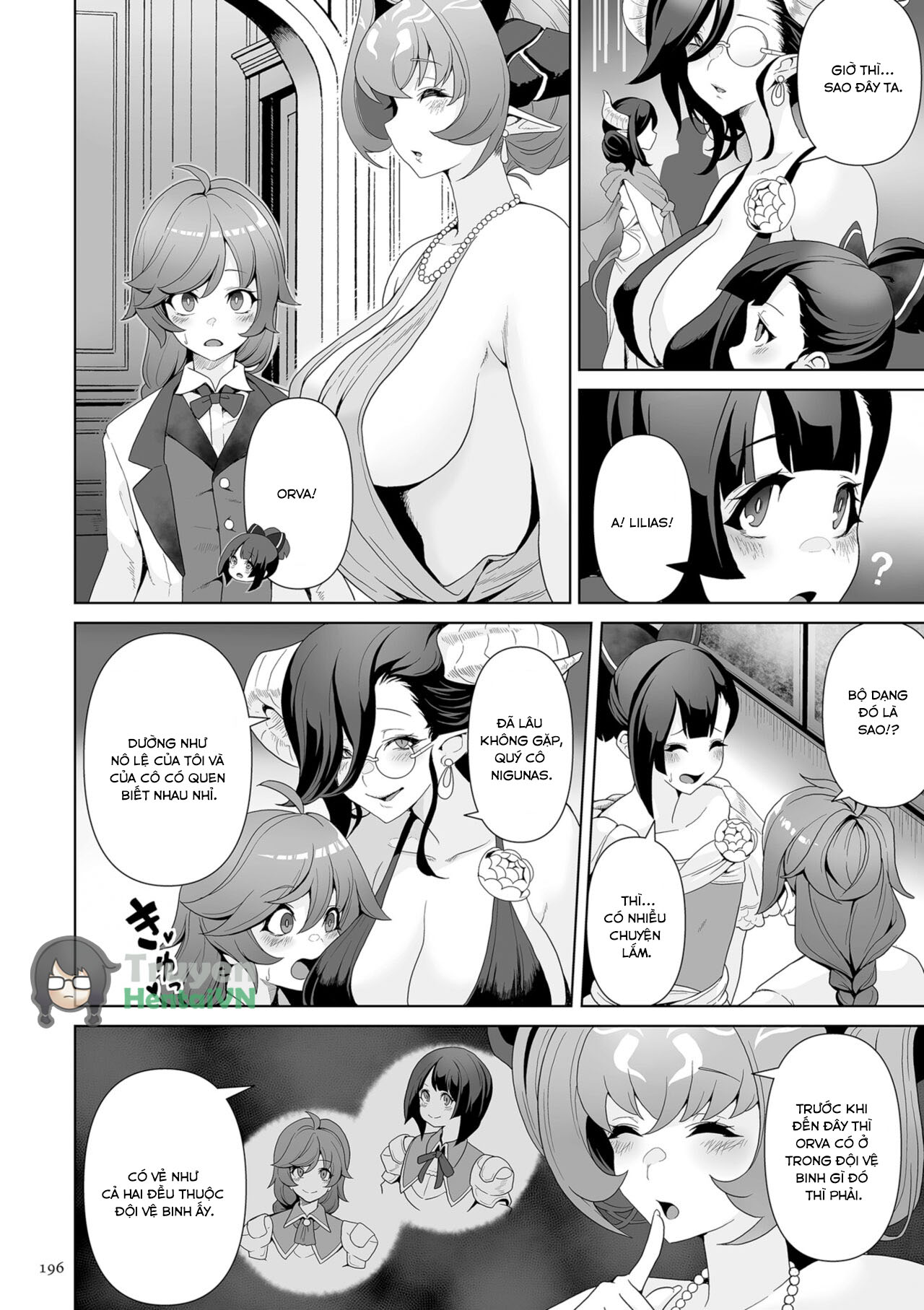 Đọc truyện hentai Vương quốc Succubus thèm bú - Chap 8