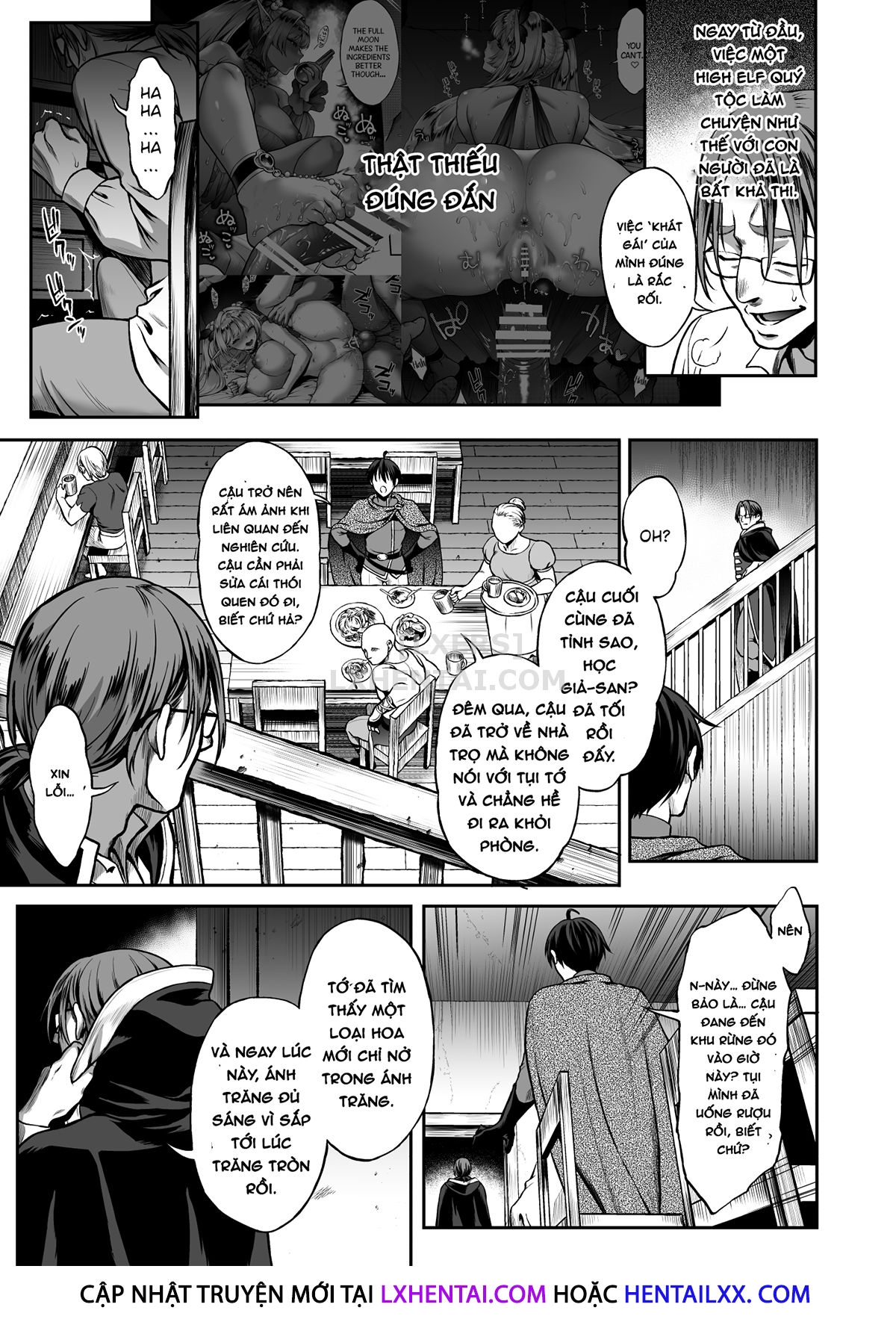 Đọc truyện hentai Yuukyuu No Shou Elf - Chap 3 ~Lucid Dreams~