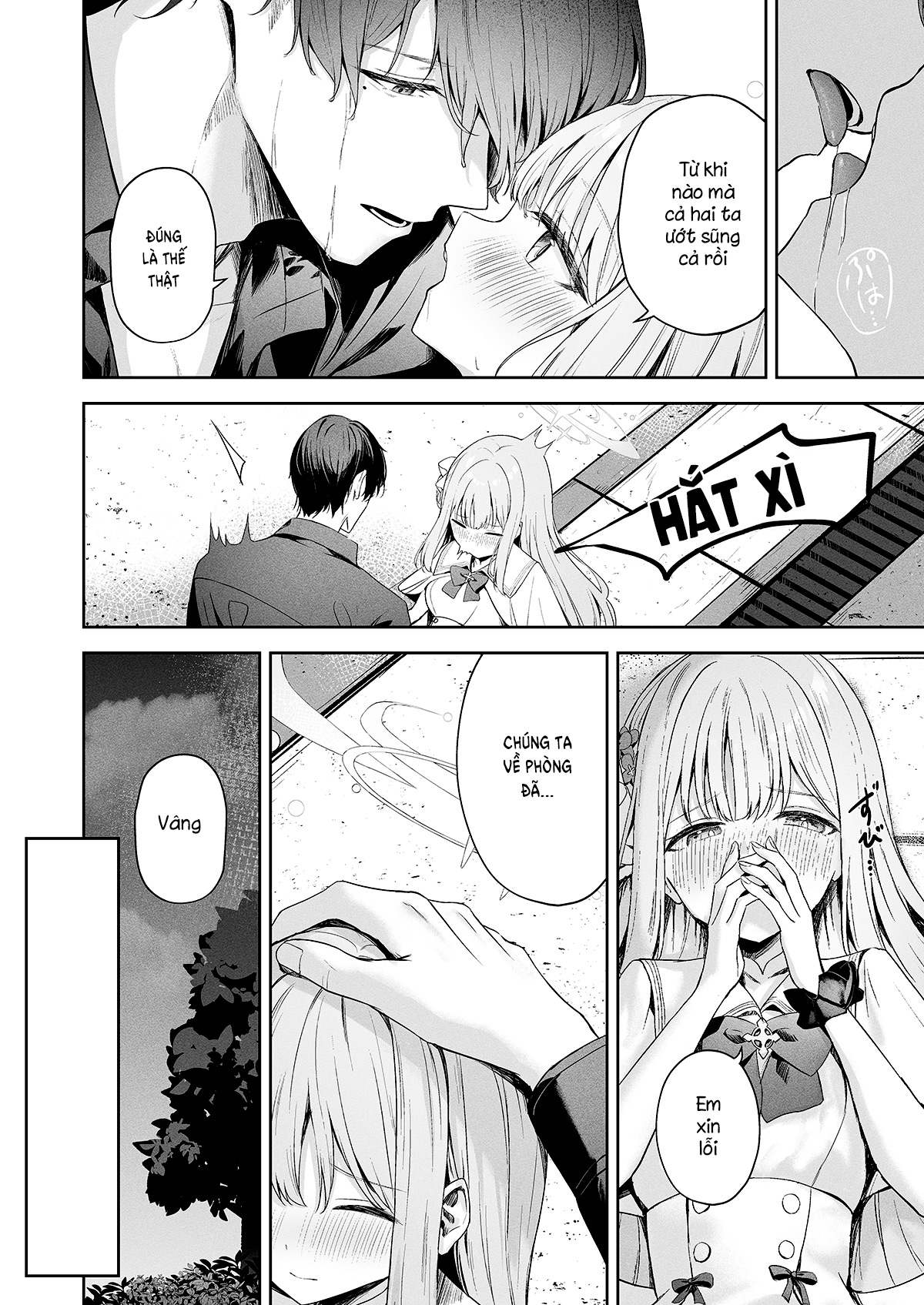 Đọc truyện hentai Daydream Kara Samete (Blue Archive) - Thức tỉnh khỏi mộng tưởng