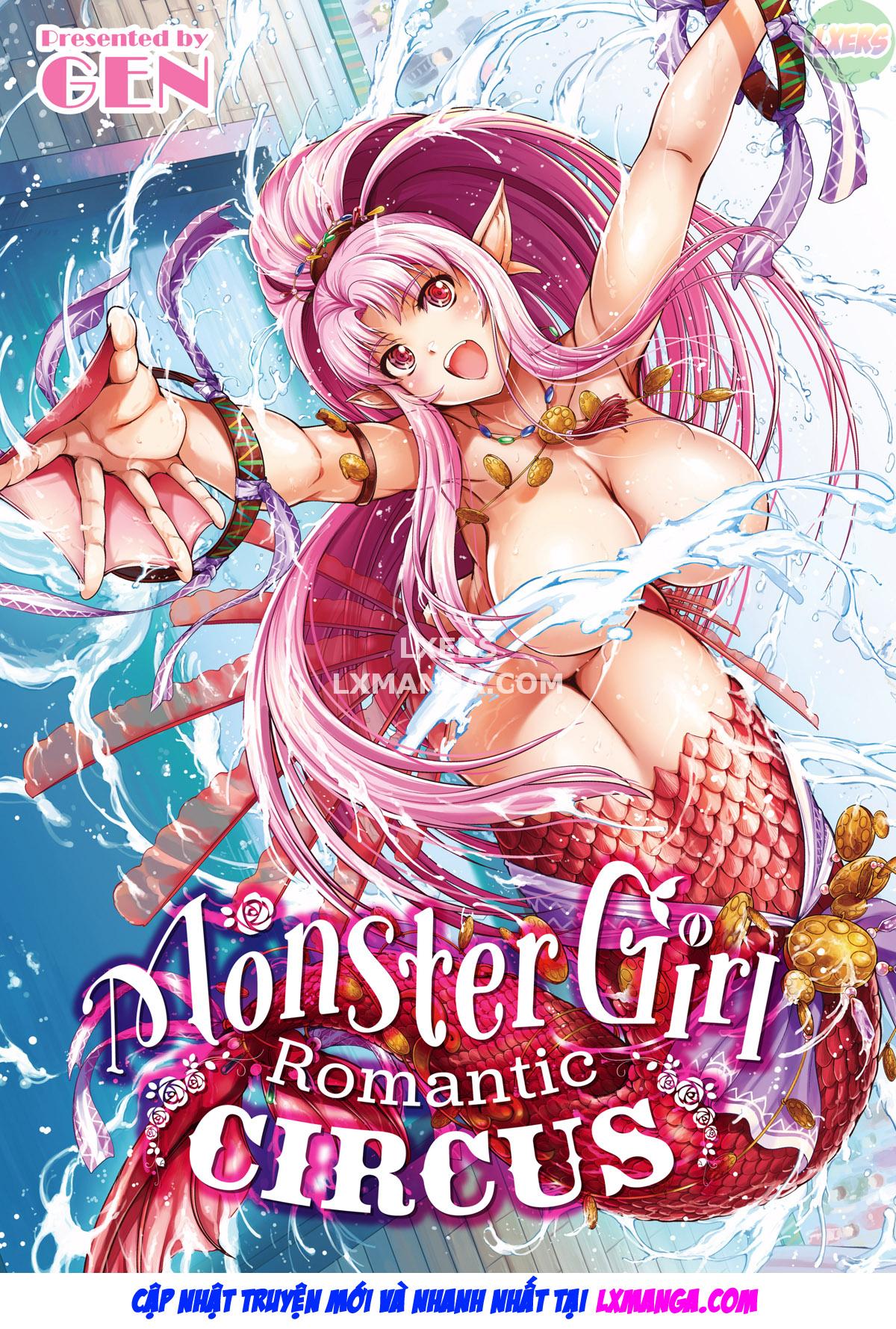 Đọc truyện hentai Rạp xiếc lãng mạn Cô gái quái vật - Chap 1