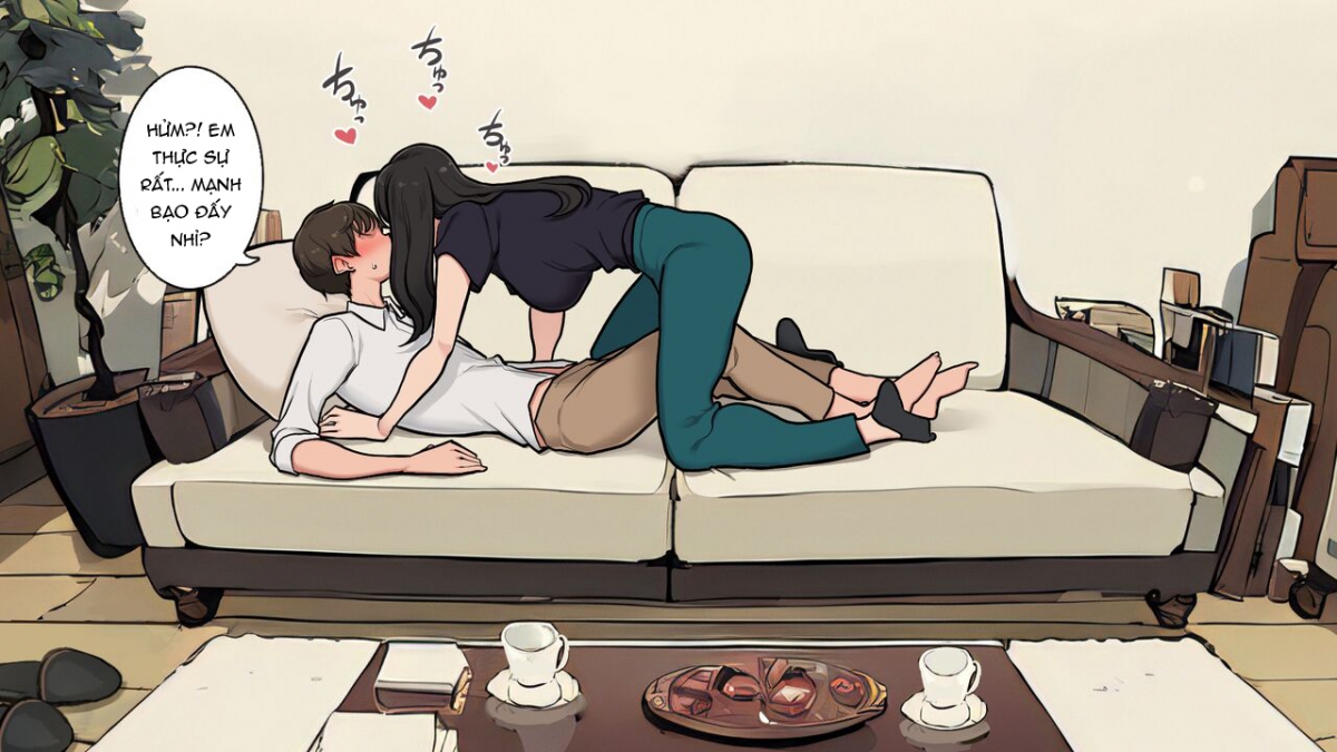 Đọc truyện hentai The Gloomy Woman Who Came to Hunger for Me Once We Started Dating - Oneshot