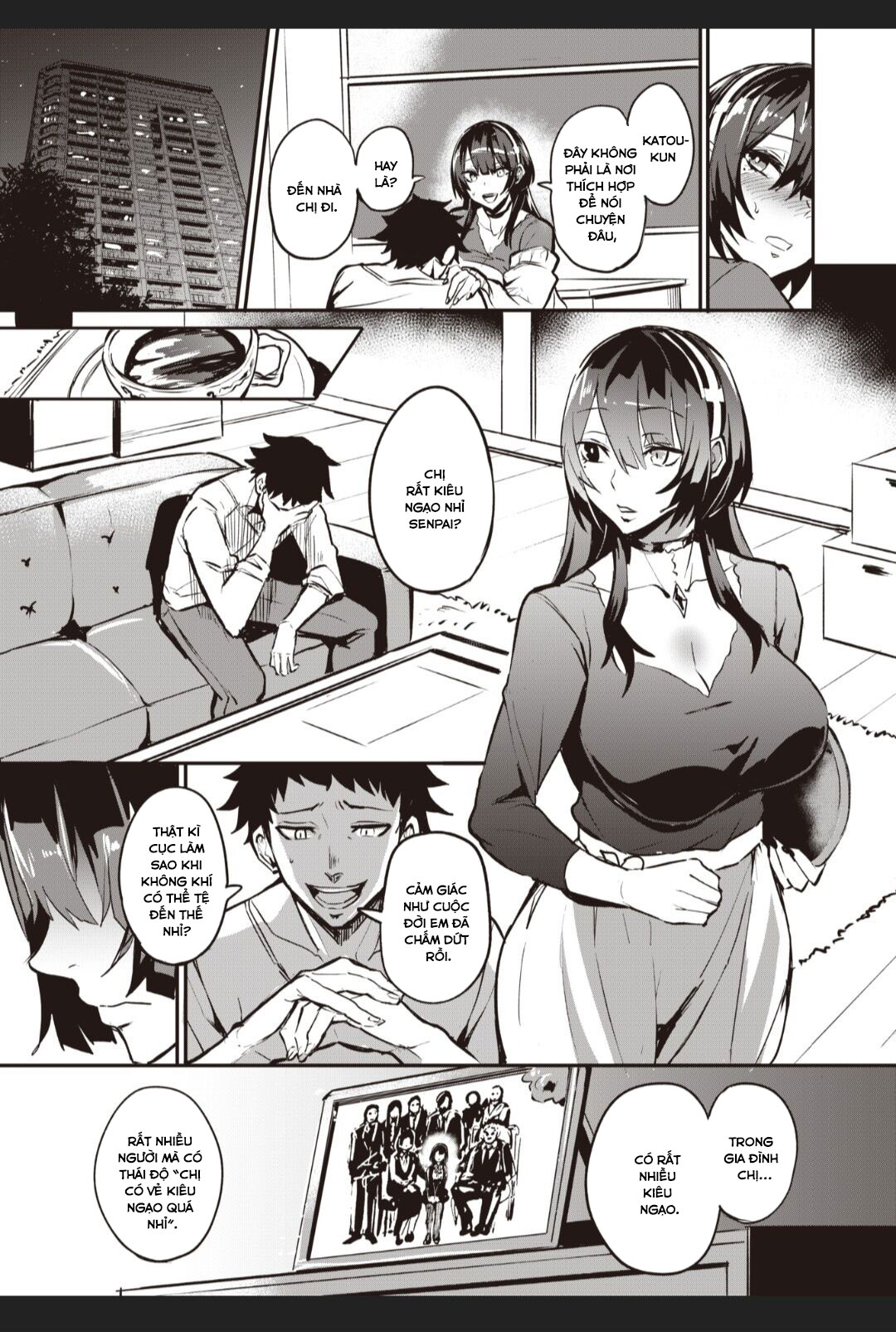 Đọc truyện hentai Haikei, Anal Vampire Senpai - Kouhen - oneshot
