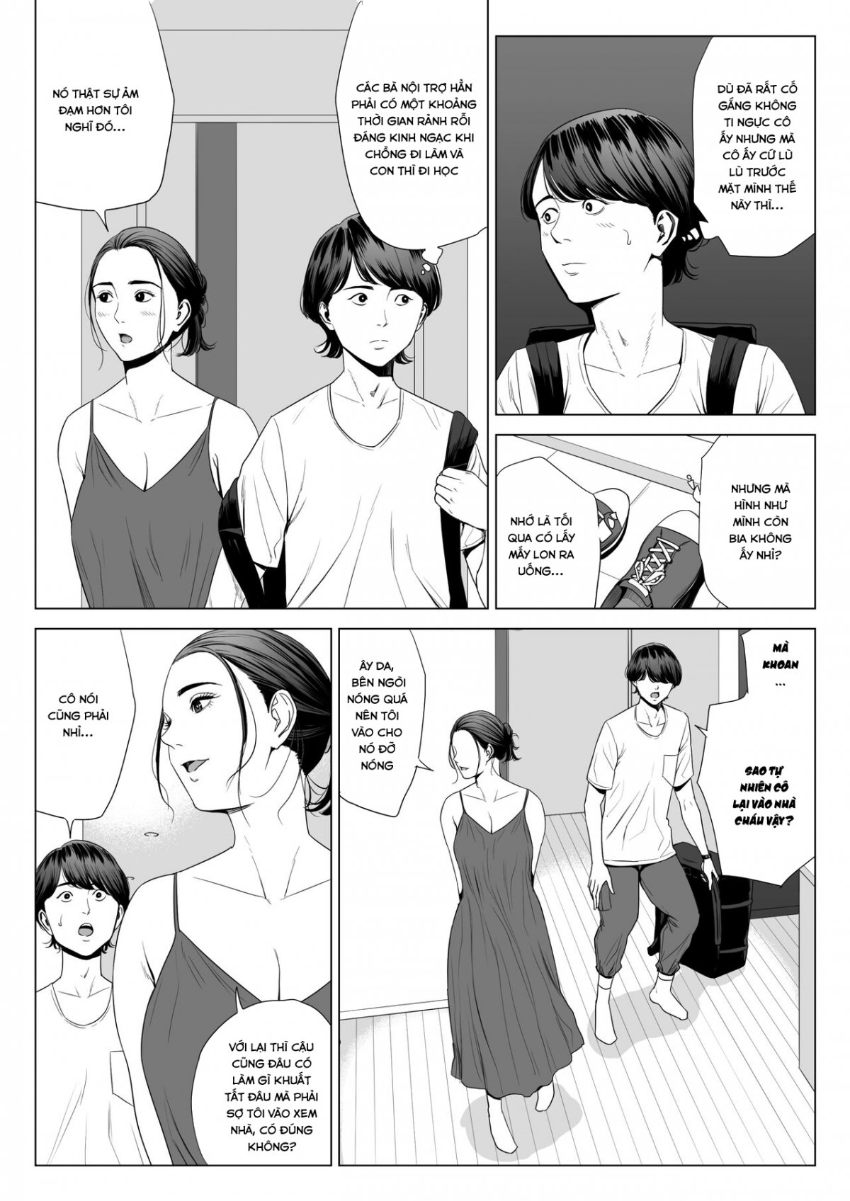 Đọc truyện hentai Hitodzuma Mansion - Chap 1