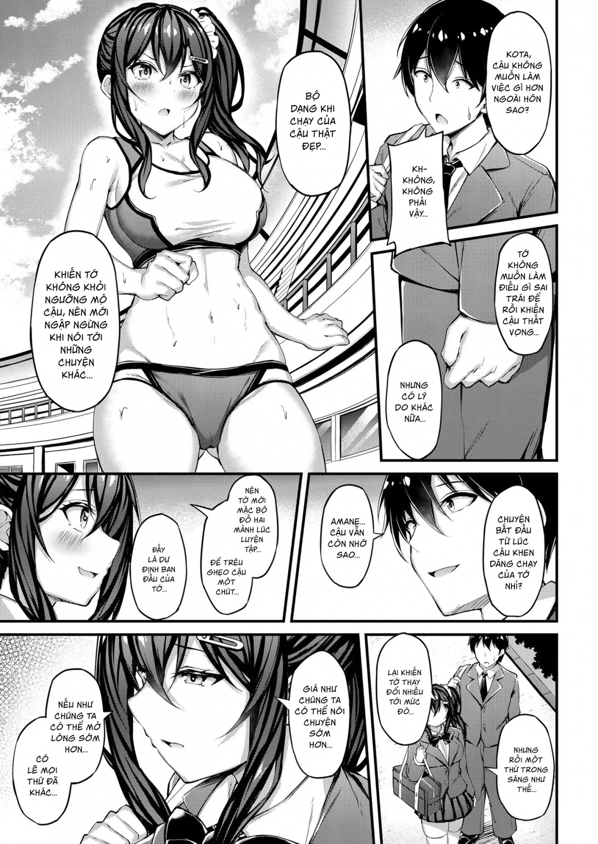 Đọc truyện hentai Kanojo ga Separate o Matou Riyuu -Watashi no Oji-san ni Sasageru Seishun Iro no Separate- - Éc éc