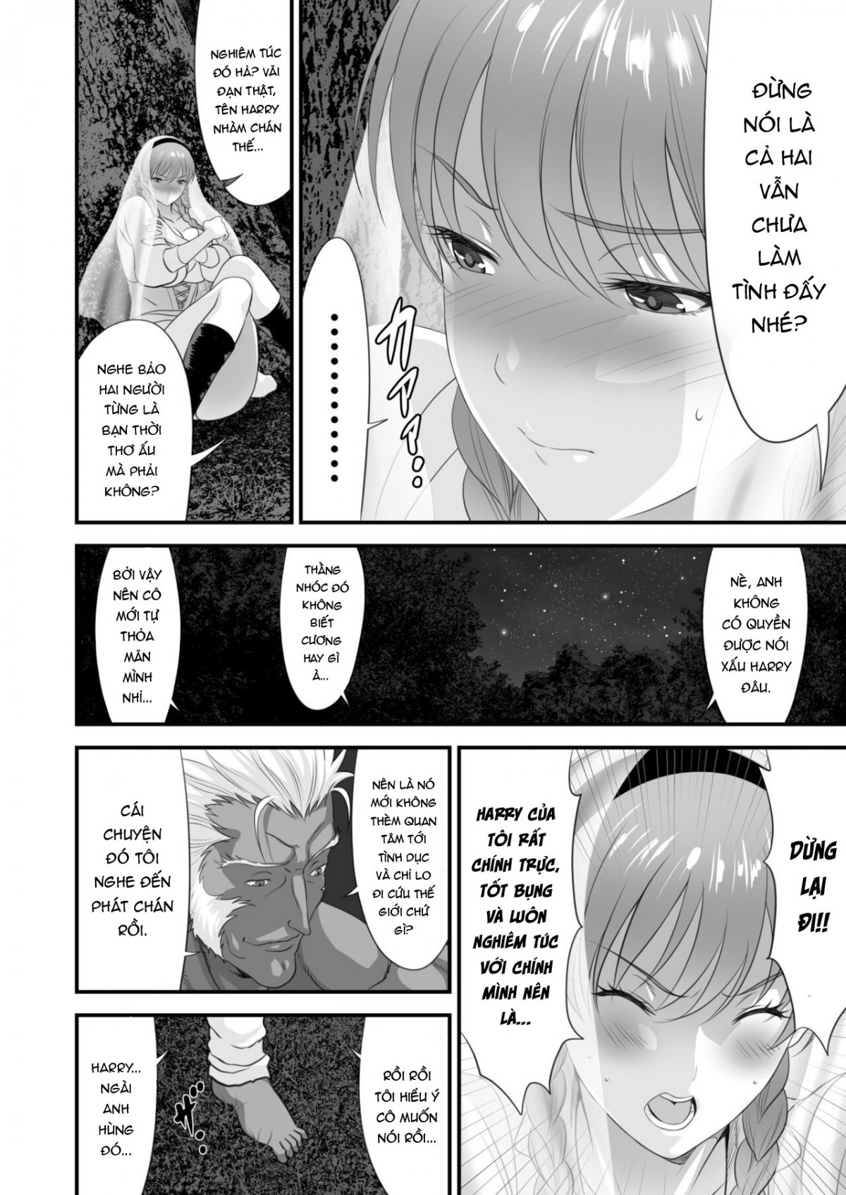 Đọc truyện hentai Netorare Yuusha no Yukusue Side Story - Oneshot - A