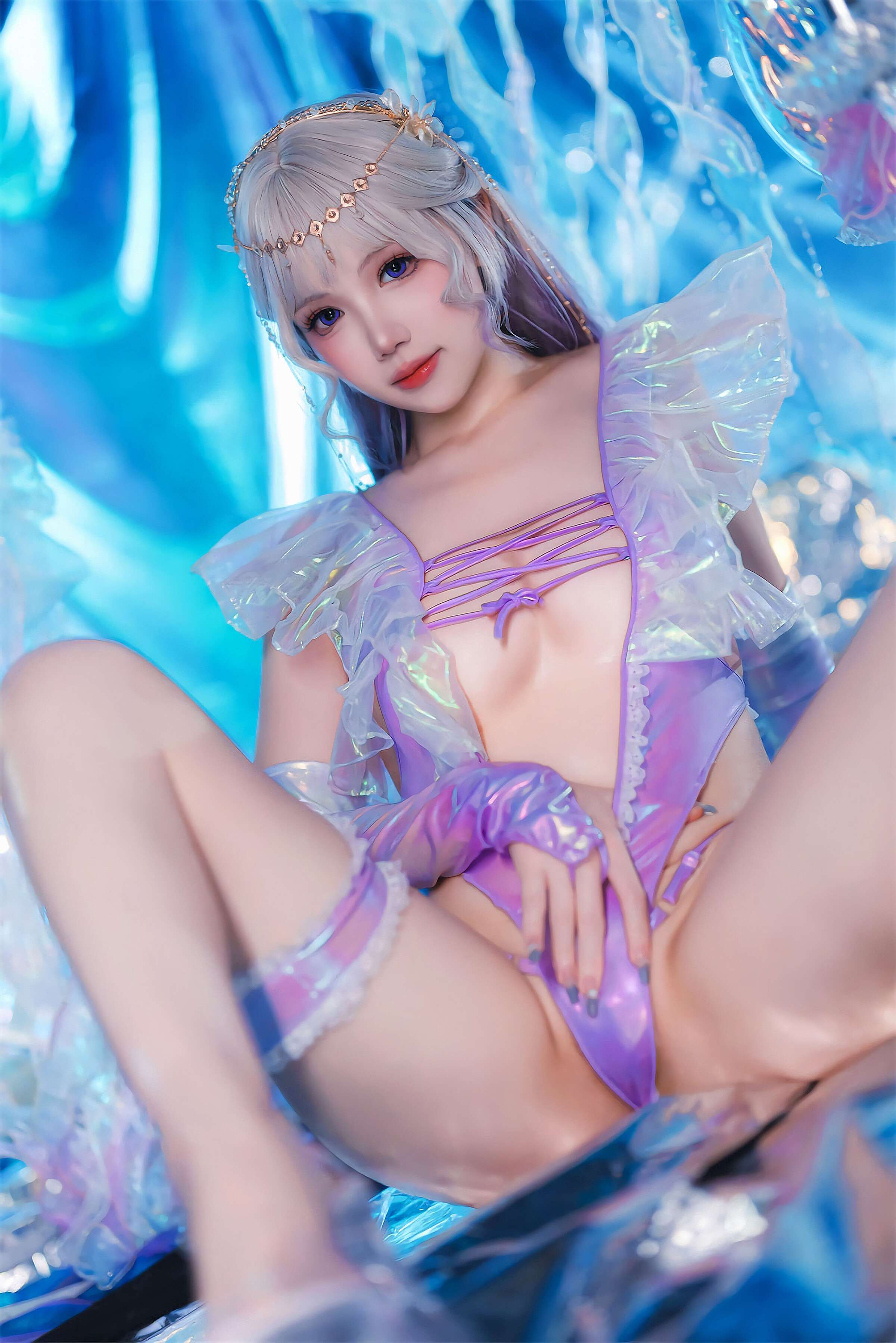 Đọc truyện hentai Tuyển tập Albums siêu phẩm Cosplay - Chap 252 - Astra (DuDu)] Áo tắm Laser