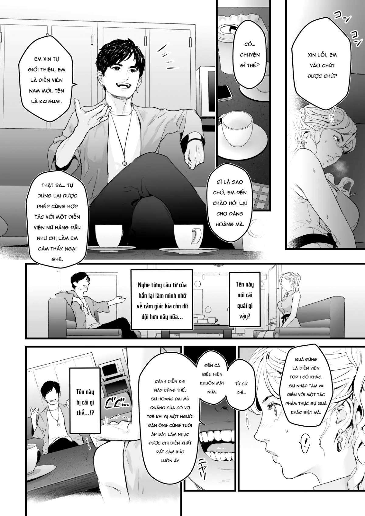 Đọc truyện hentai Charisma AV Joyuu (23-sai) o Intai Tekkai suru made Ikasemakuru - Chap 1 (Nửa đầu)
