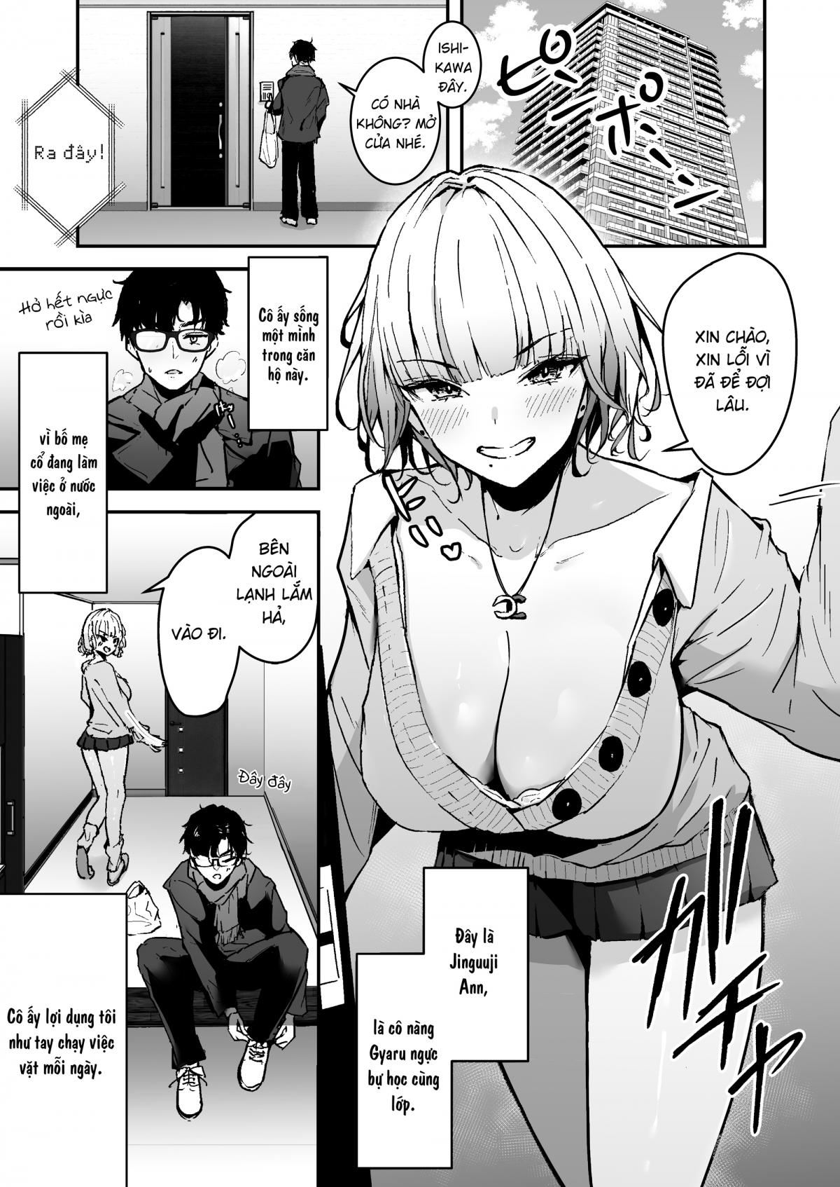 Đọc truyện hentai Cô nàng Gyaru tóc vàng ngực khủng coi tôi như một tên trai bao - Oneshotshotshotshotshot