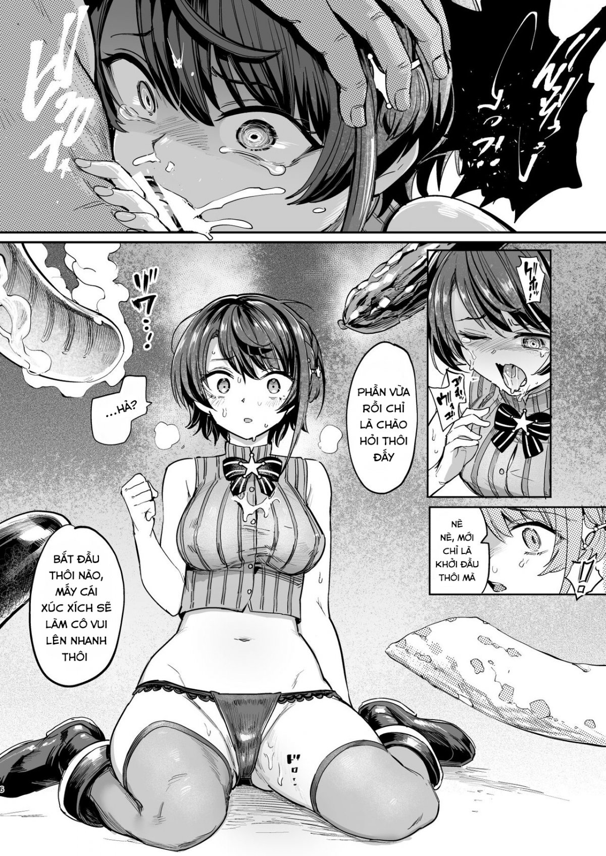Đọc truyện hentai Sausages Ankoku Makai - OneShot