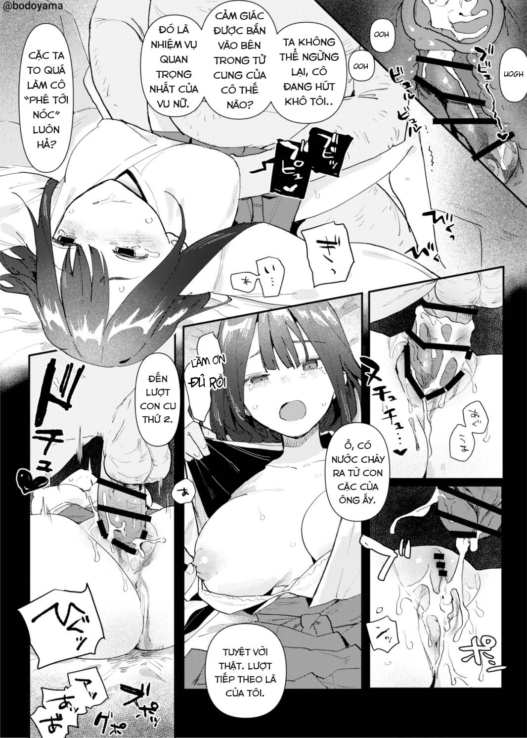 Đọc truyện hentai Mura no Miko to Shite Shojo o Sasage Saserareru Hanashi - Oneshot