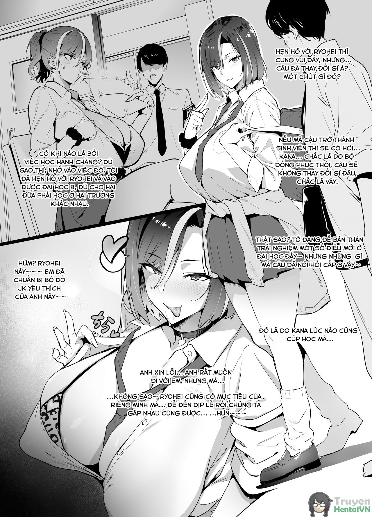 Đọc truyện hentai Gyaru × OtaCir Oneshot