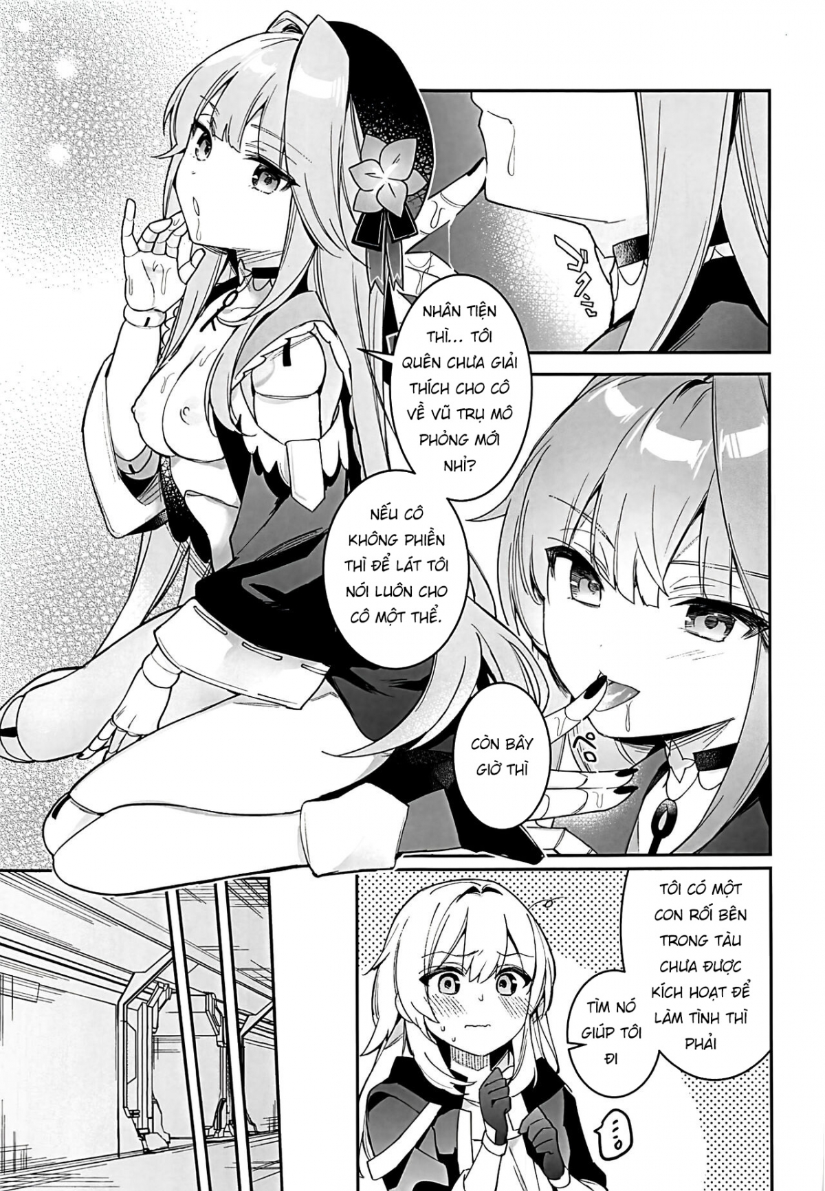 Đọc truyện hentai Giải Quyết Vấn Đề Tình Dục Cùng Quý Cô Herta - Oneshot