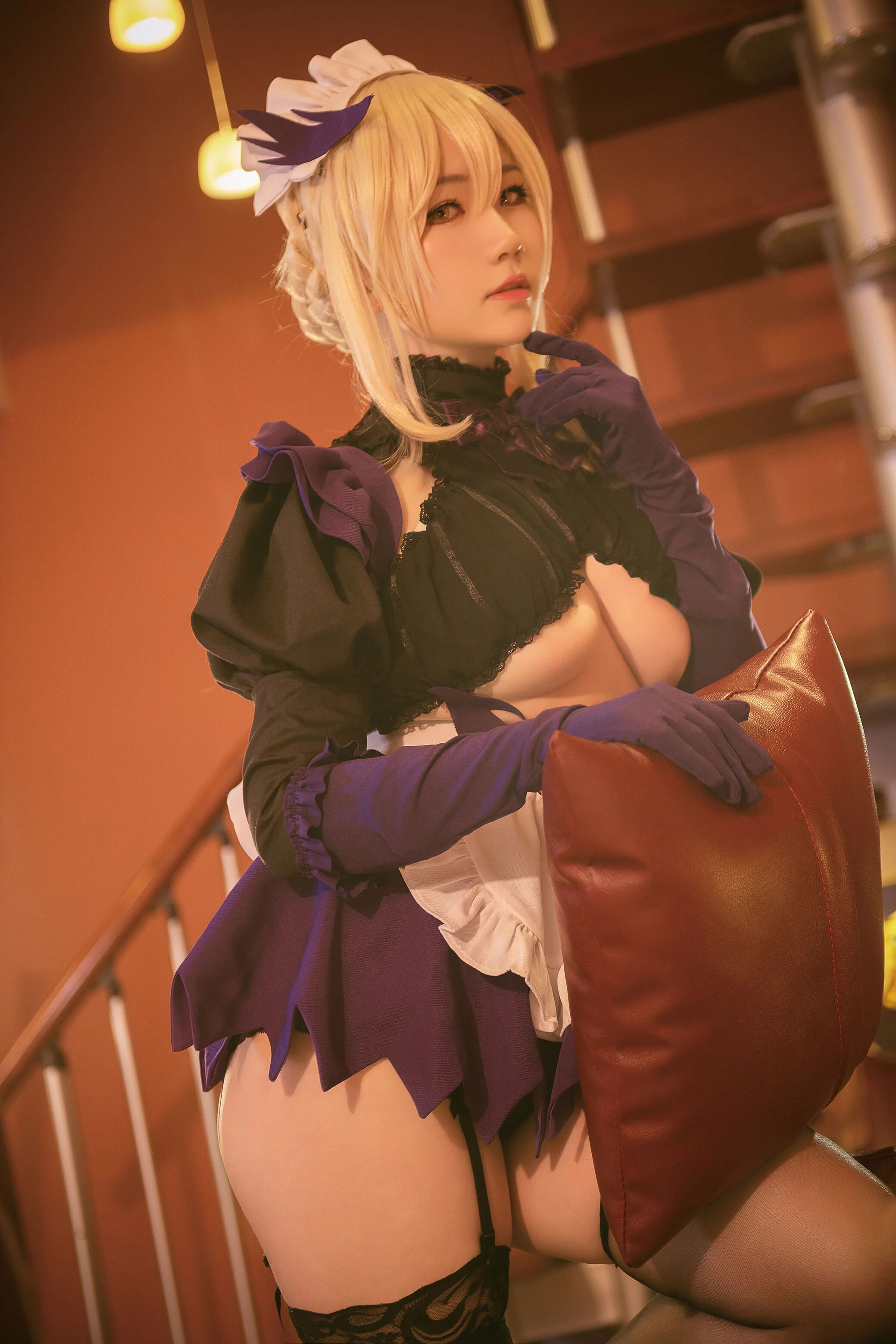 Đọc truyện hentai Tuyển tập Albums siêu phẩm Cosplay - Chap 559 - The End of the Story - Black Gun Maid
