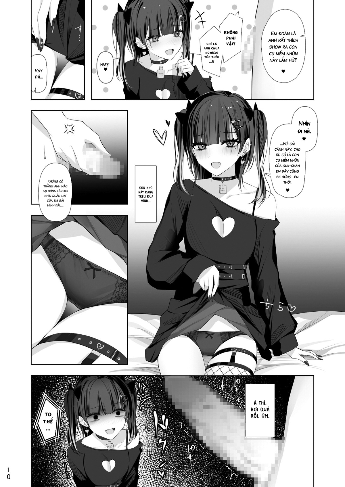 Đọc truyện hentai Cô em gái Ririno-chan xấc xược - Oneshot