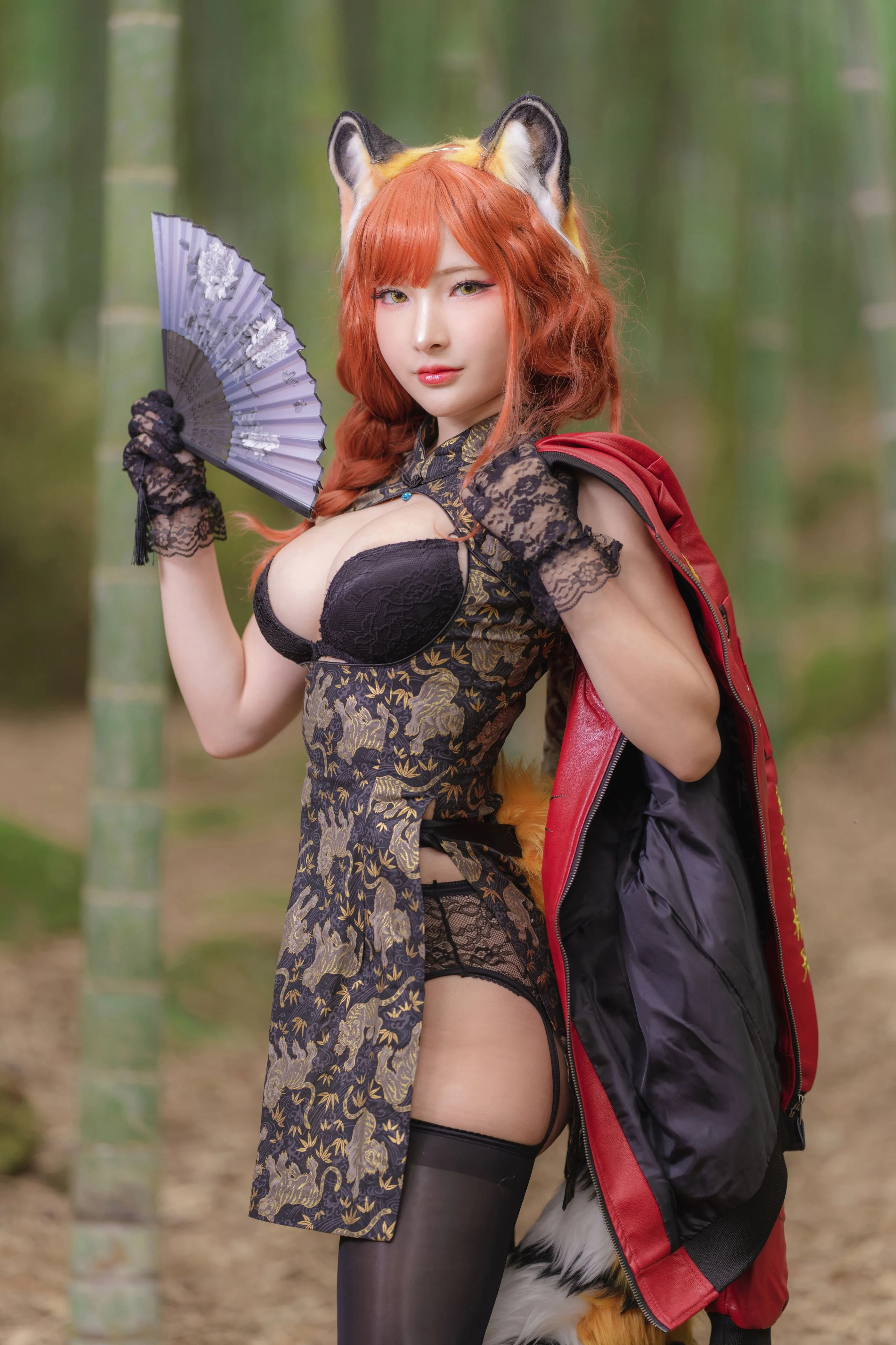 Đọc truyện hentai Tuyển tập Albums siêu phẩm Cosplay - Chap 641 - [Fantasy Factory] Tiger CheongSam