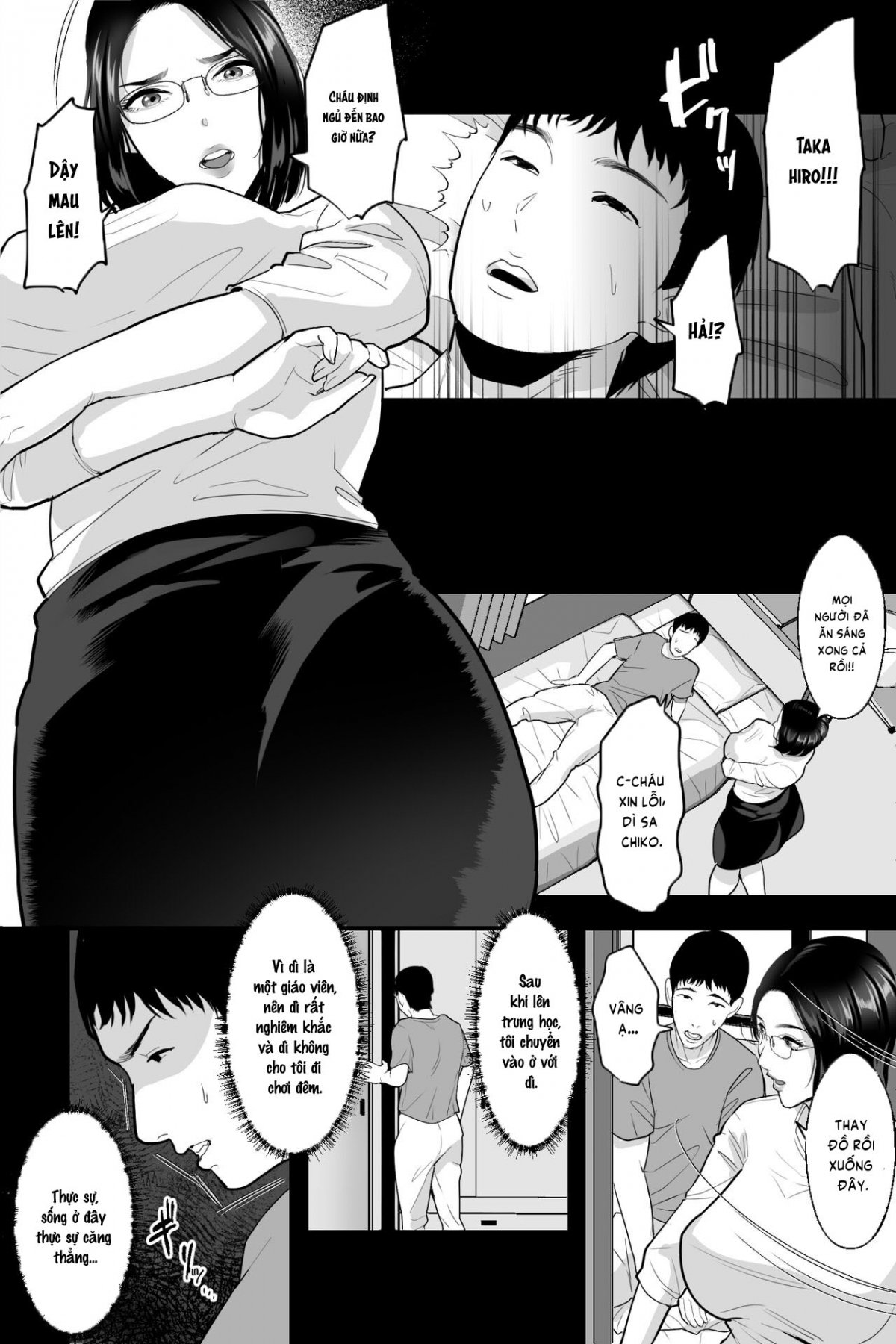Đọc truyện hentai Bí mật của dì giáo viên về đứa trẻ khiêu dâm ngực lớn - Oneshot.