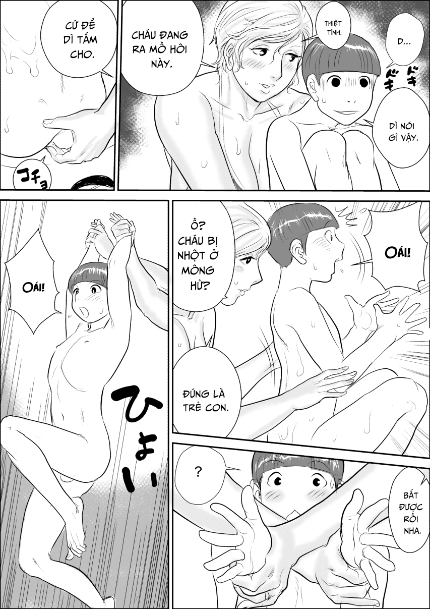 Đọc truyện hentai Boku to Oba-san no AmaAma Natsuyasumi - Oneshot