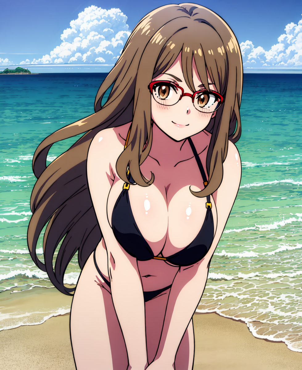 Đọc truyện hentai Tuyển tập Albums Art hentai - Chap 238 - Big Tits Bikini Mizuki