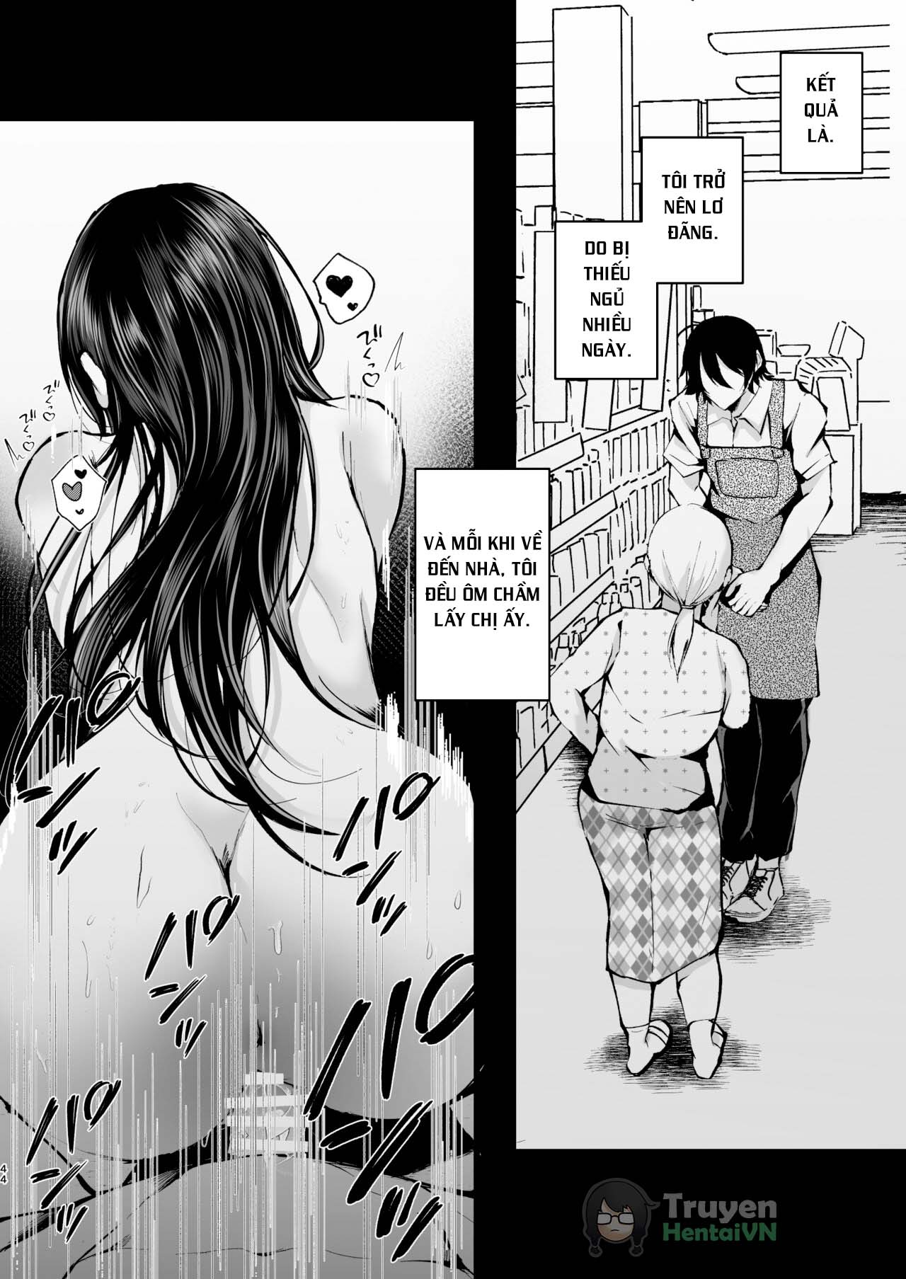 Đọc truyện hentai Boku o Shinu made Amayakashite Kureru Zenkoutei Onee-san - Oneshot