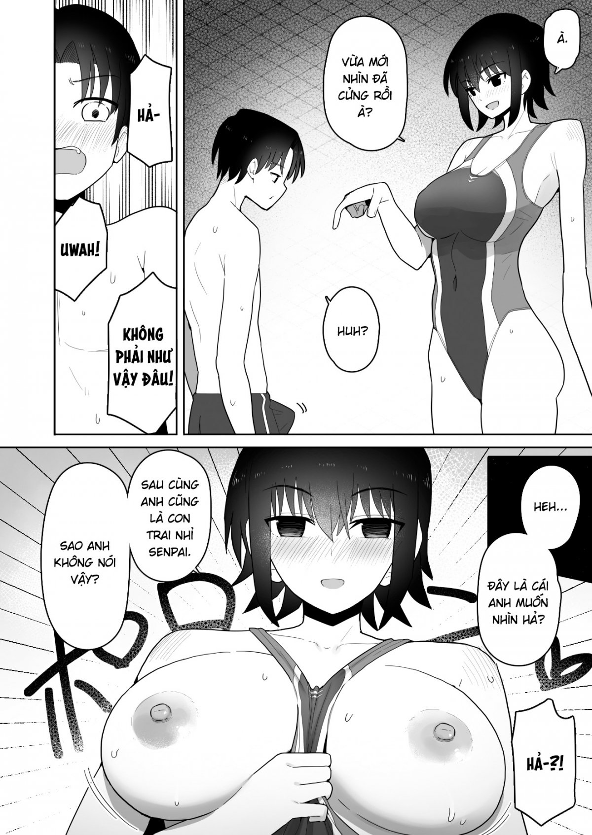 Đọc truyện hentai Hậu bối cao lớn và thô lỗ thật ra lại dâm và yêu tôi - Chương 1