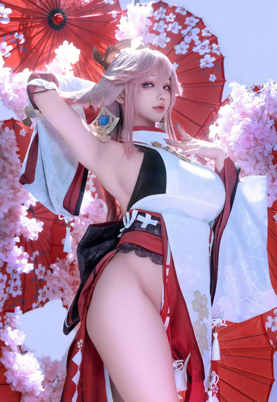 Đọc truyện hentai Tuyển tập Albums siêu phẩm Cosplay - Chap 70 - Izayoi Rui - Yae Miko