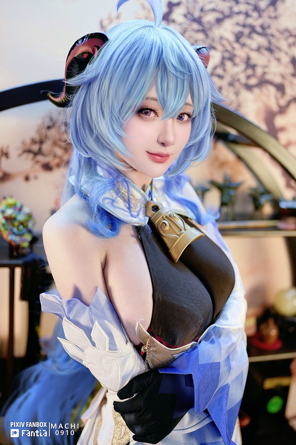 Đọc truyện hentai Tuyển tập Albums siêu phẩm Cosplay - Chap 527 - [Machi Machi] Ganyu COSPLAY Tier4