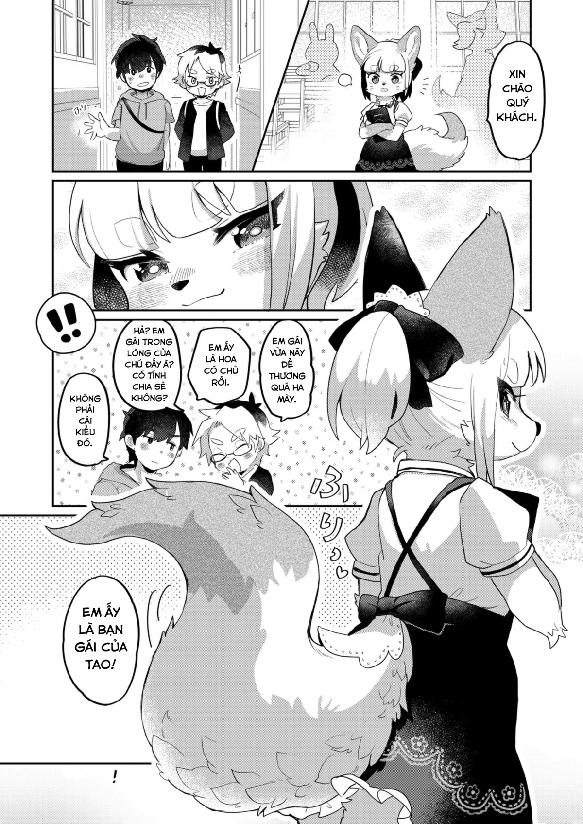 Đọc truyện hentai Anh muốn sờ đuôi của em - Oneshot