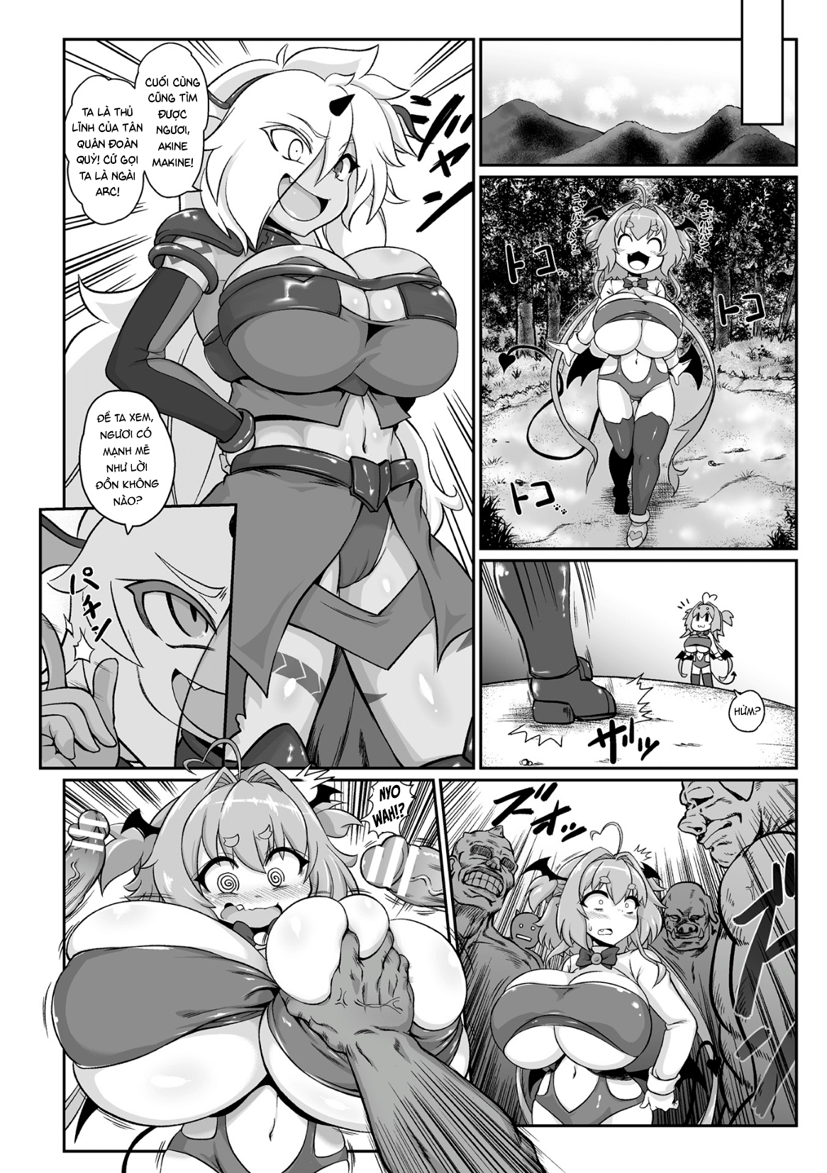 Đọc truyện hentai Saikyou Sakusei Densetsu Akine Makine - Chap 1