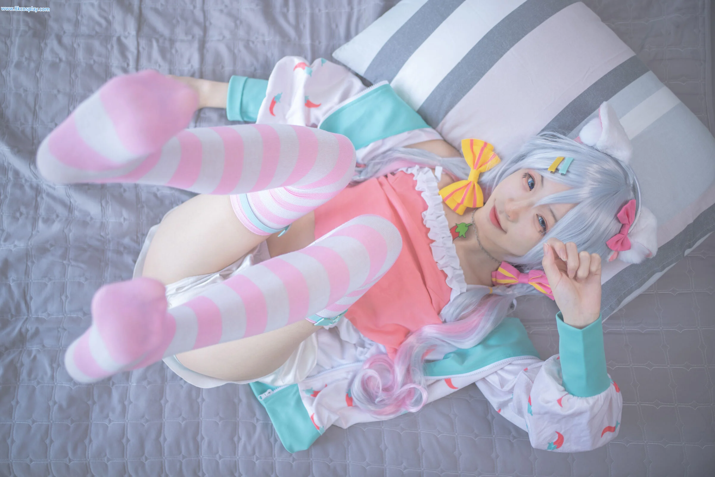 Đọc truyện hentai Tuyển tập Albums siêu phẩm Cosplay - Chap 550 - [SA_Sodium Alginate] Kagura Nana Lazy Monday