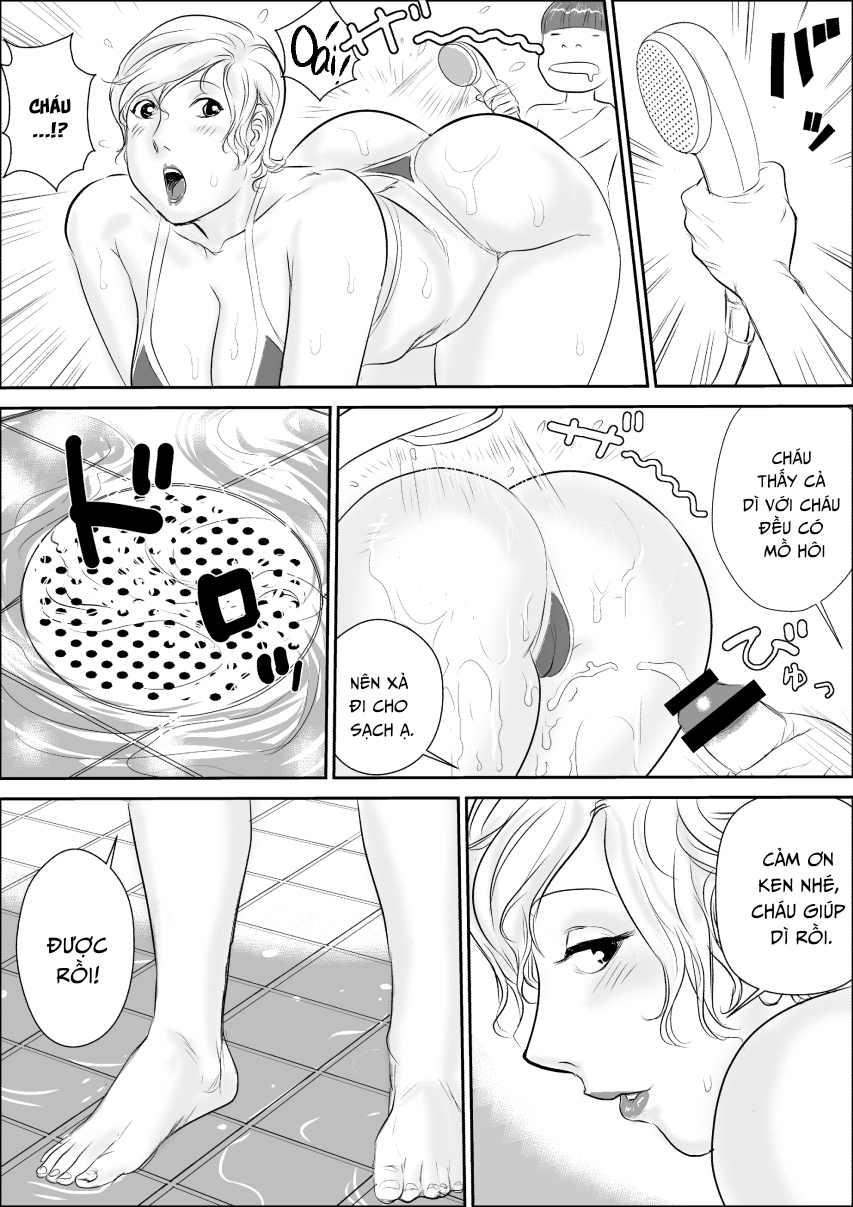 Đọc truyện hentai Boku to Oba-san no AmaAma Natsuyasumi - Oneshot