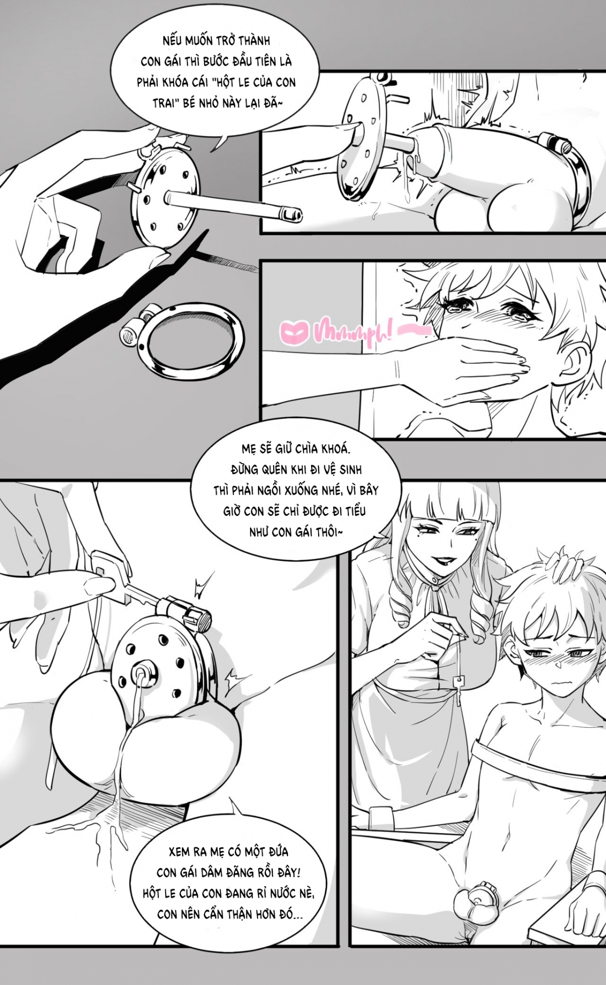 Đọc truyện hentai Trở Thành Con Gái Chap 1+2+3