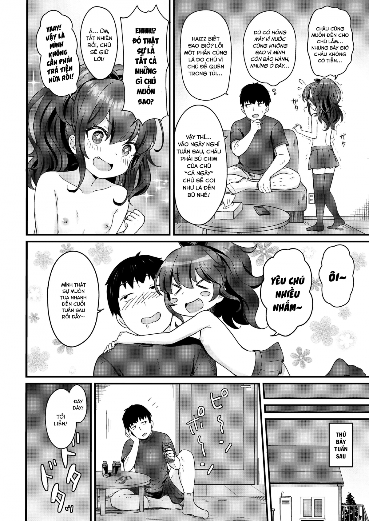 Đọc truyện hentai Dịch vụ hữu ích của Kokoa-Chan! - Oneshot