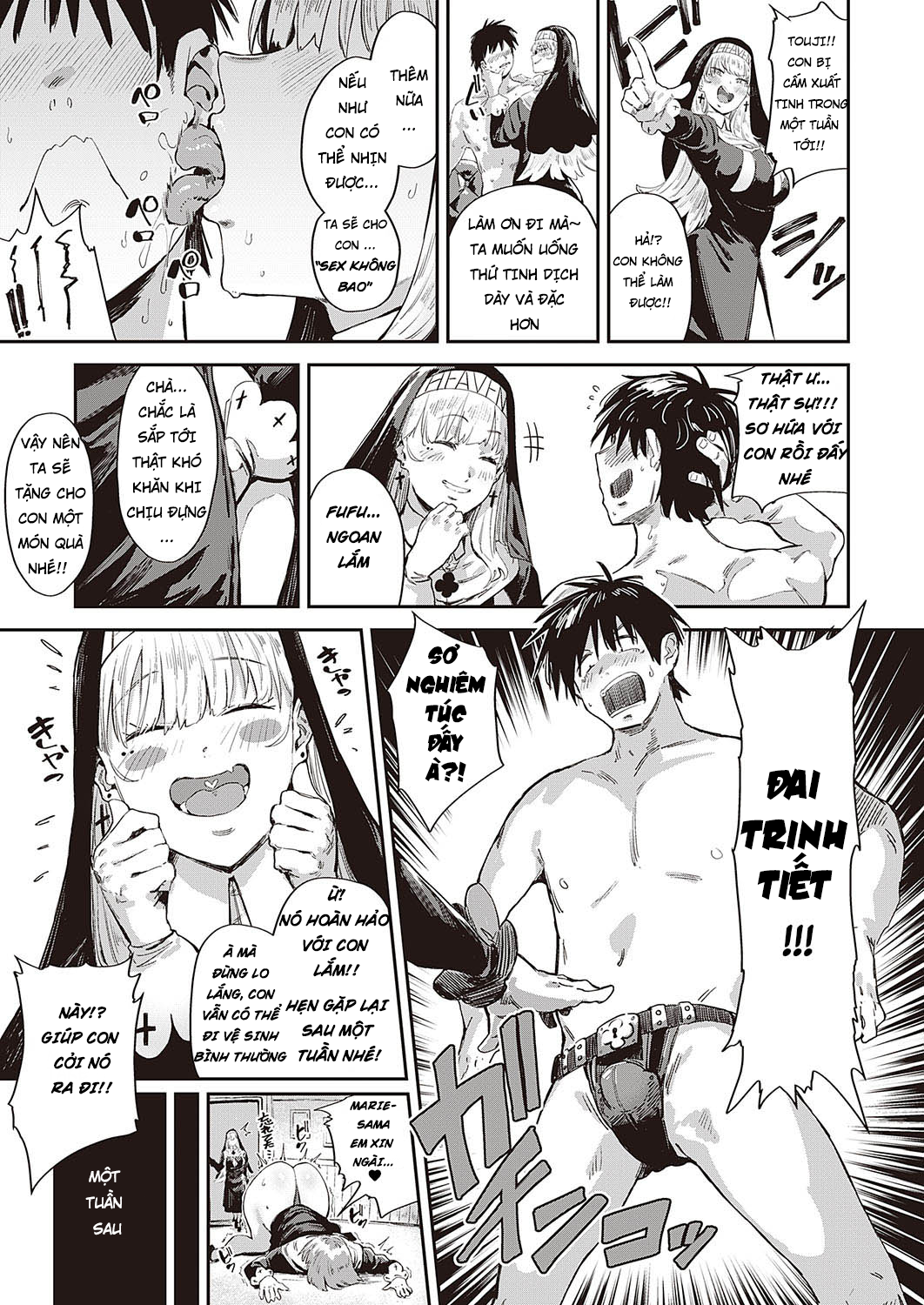 Đọc truyện hentai Thiên Sứ Marie Của Nhà Dẫn Lối Đời Thánh - Oneshot