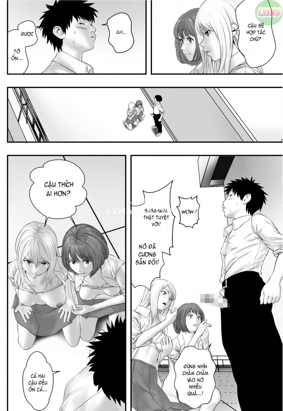 Đọc truyện hentai Okujou Club - Oneshot